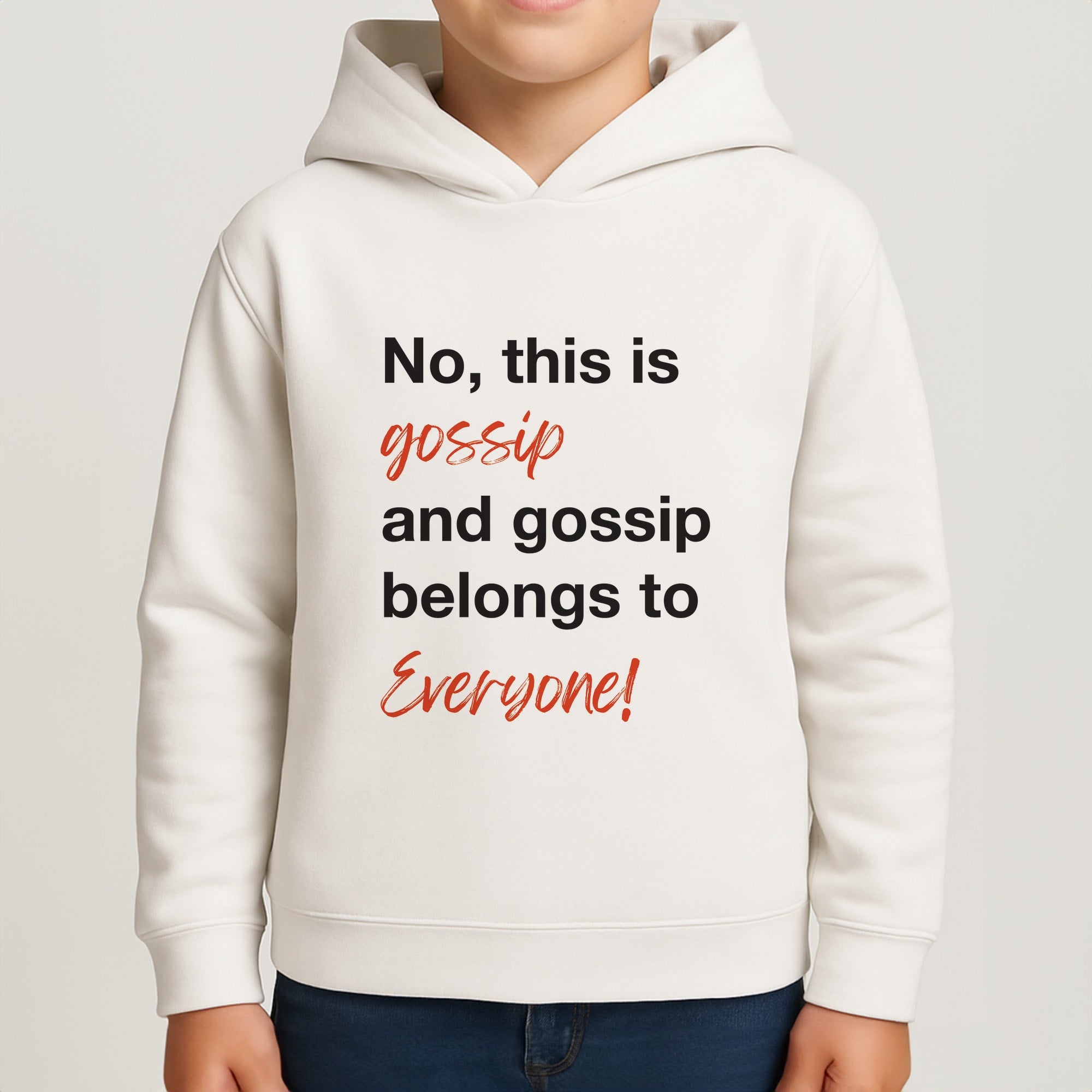 Gossip Belongs To Everyone Boys Hoodie
