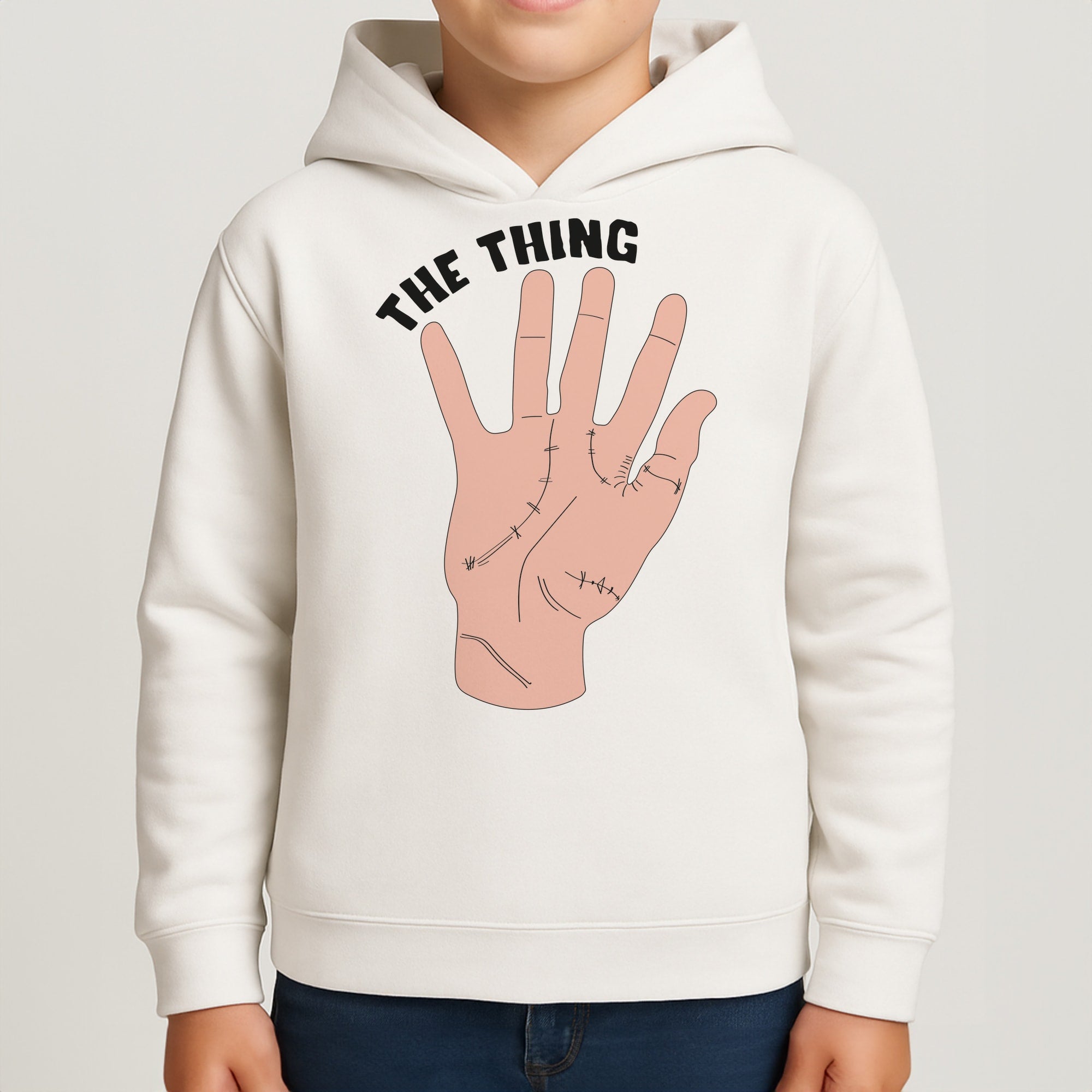 The Thing Wednesday Kids Hoodie