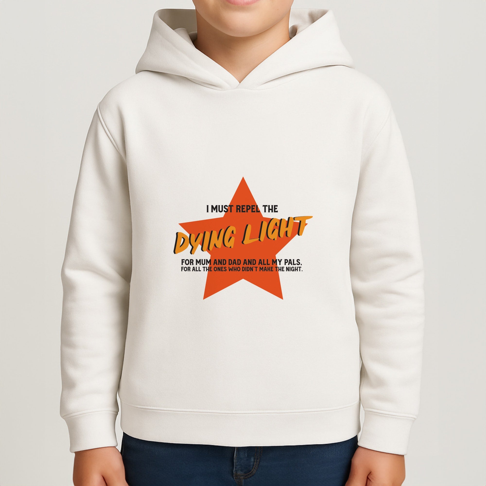 I Must Repel The Dying Light - Fender Boys Hoodie