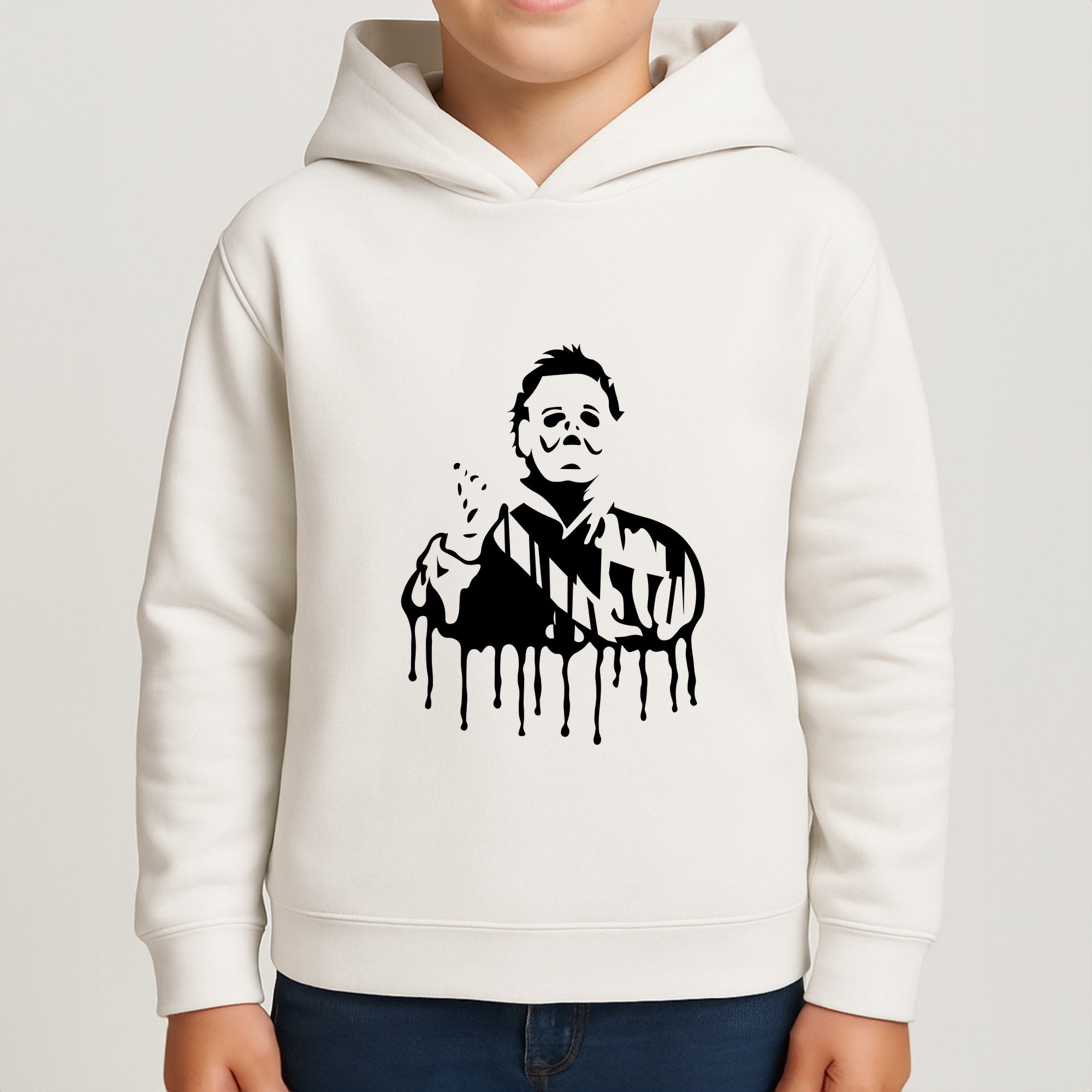 Black & White - Myers Boys Hoodie