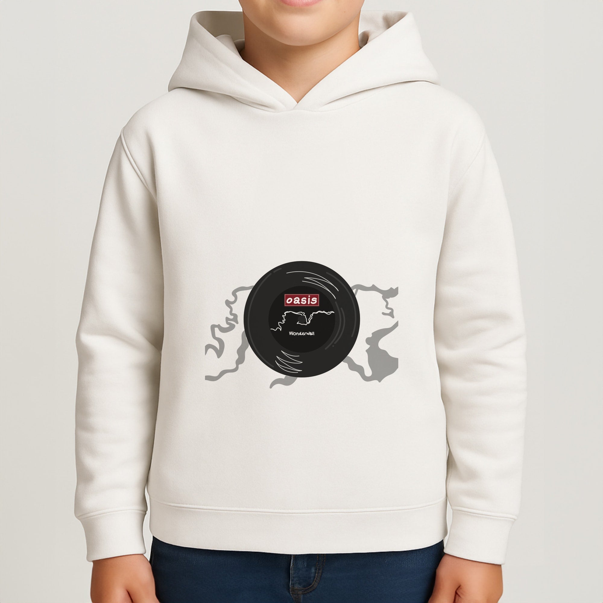 Wonderwall Record Boys Hoodie