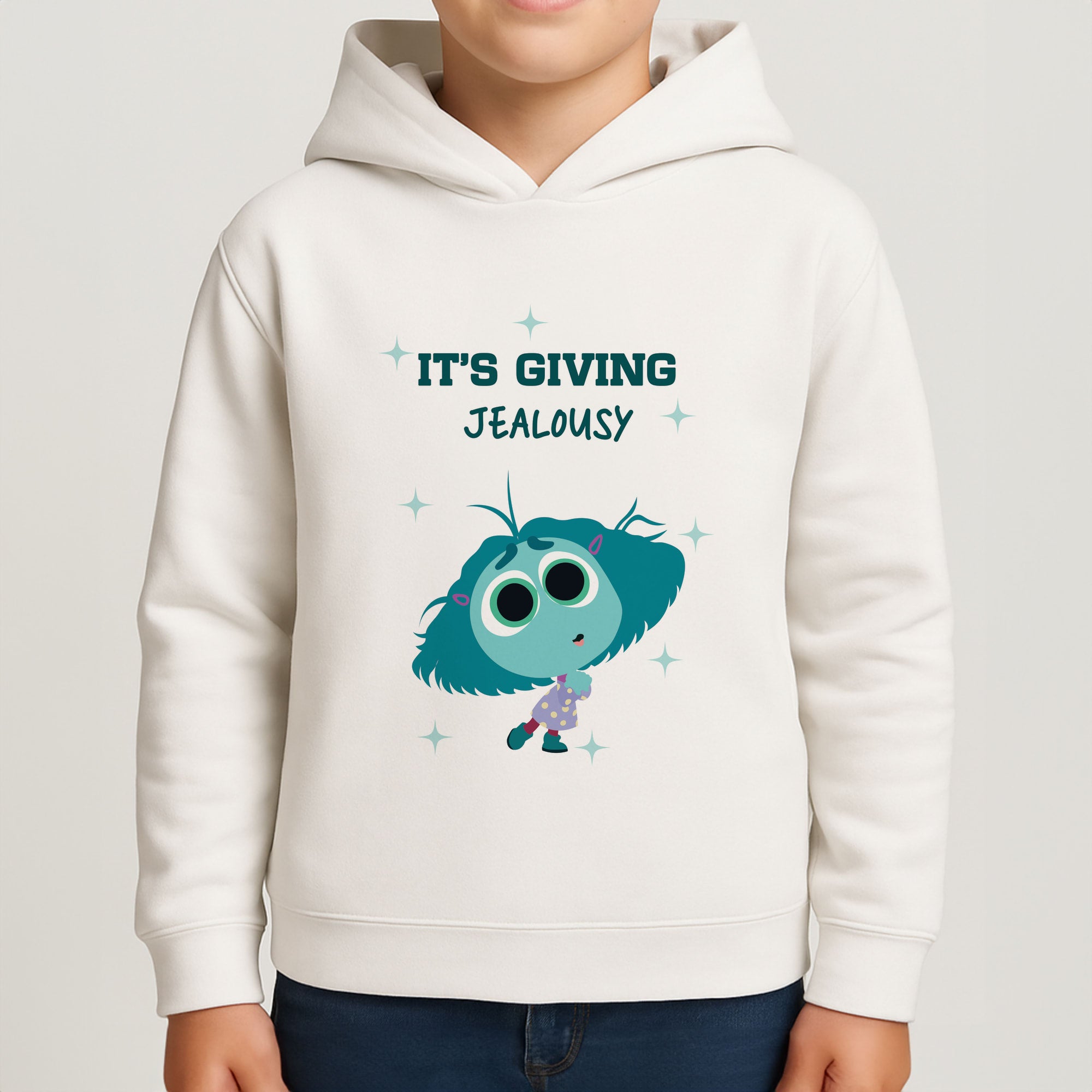 It's Giving Jelousy - Inside Out Boys Hoodie