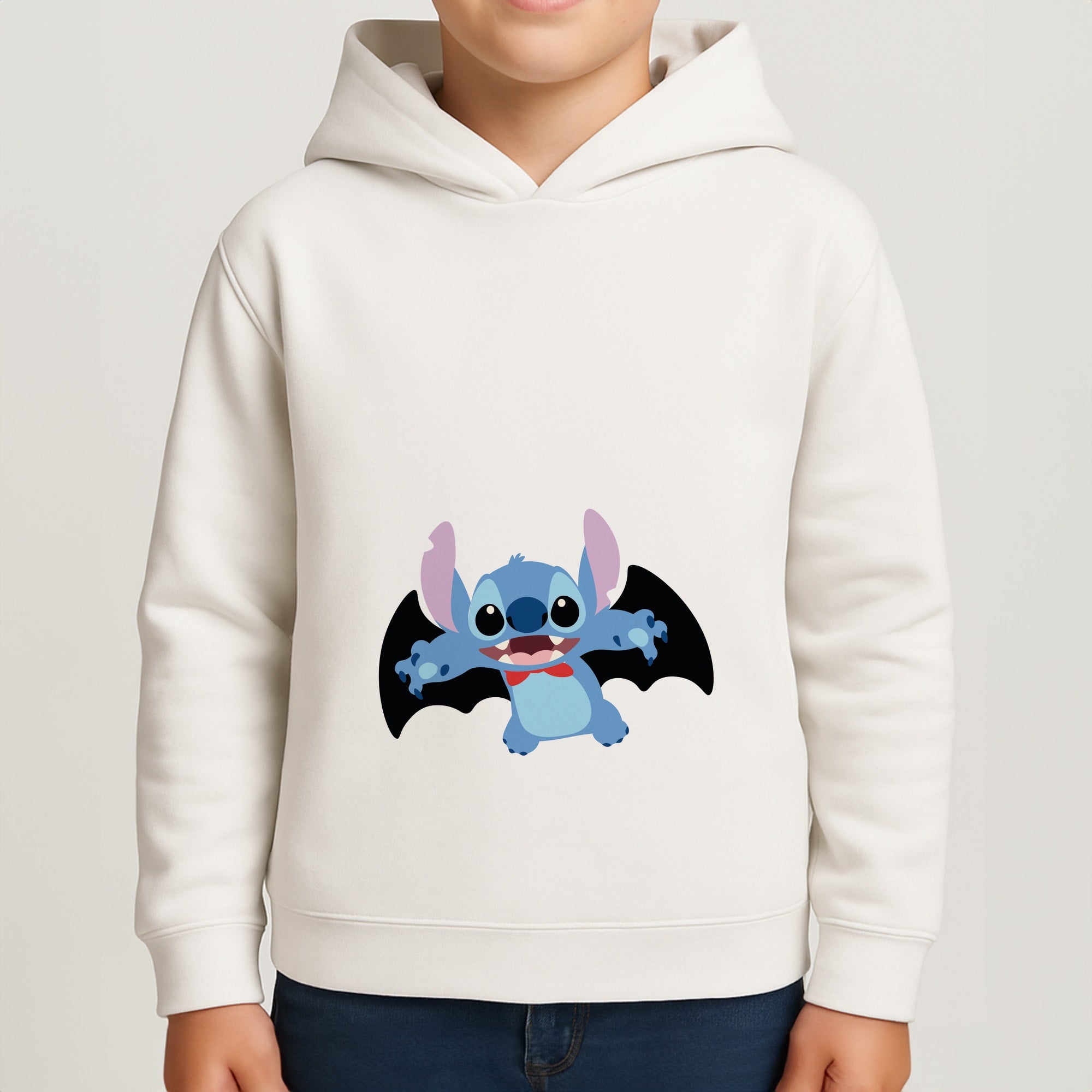 Vampire Alien Blue Halloween Boys Hoodie