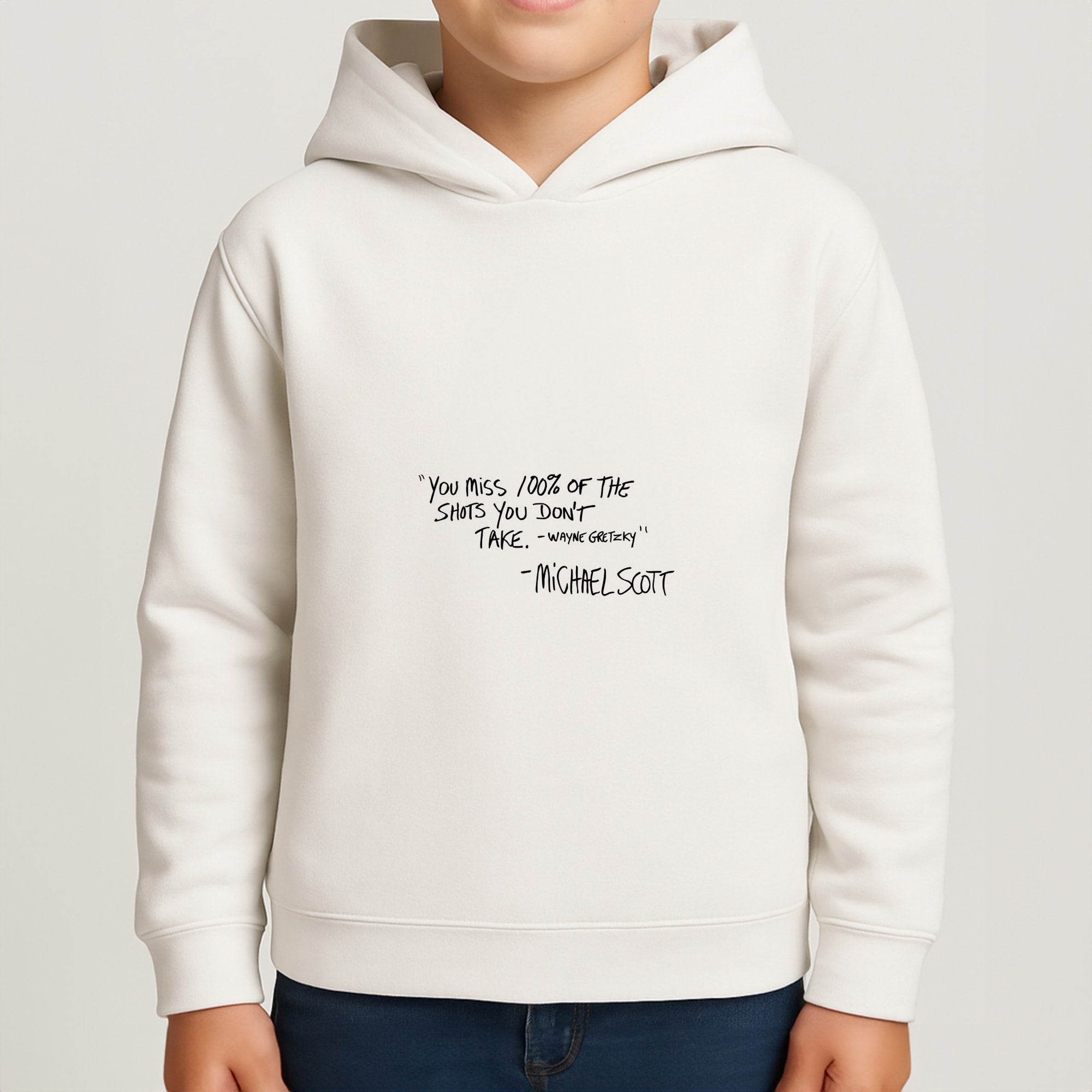 Michael Scott Quote Boys Hoodie