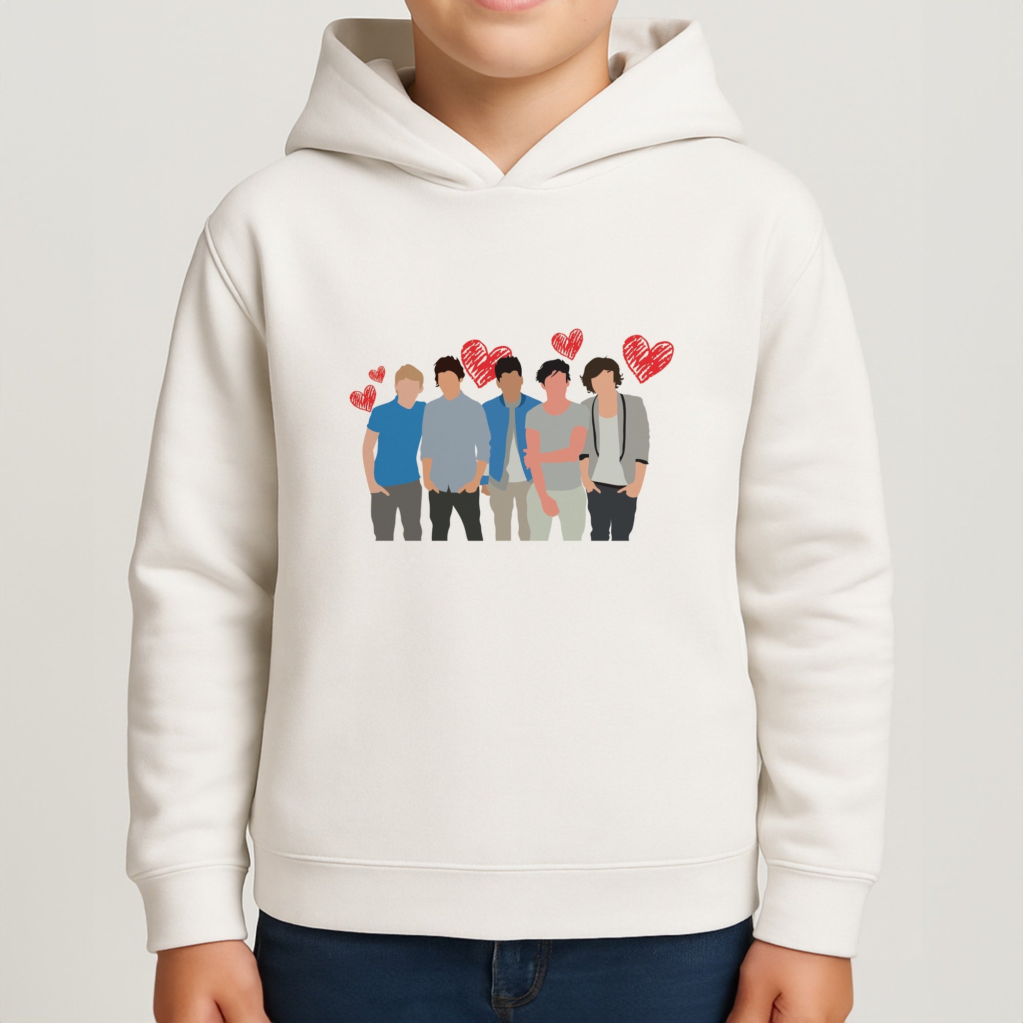 Love Band Kids Hoodie
