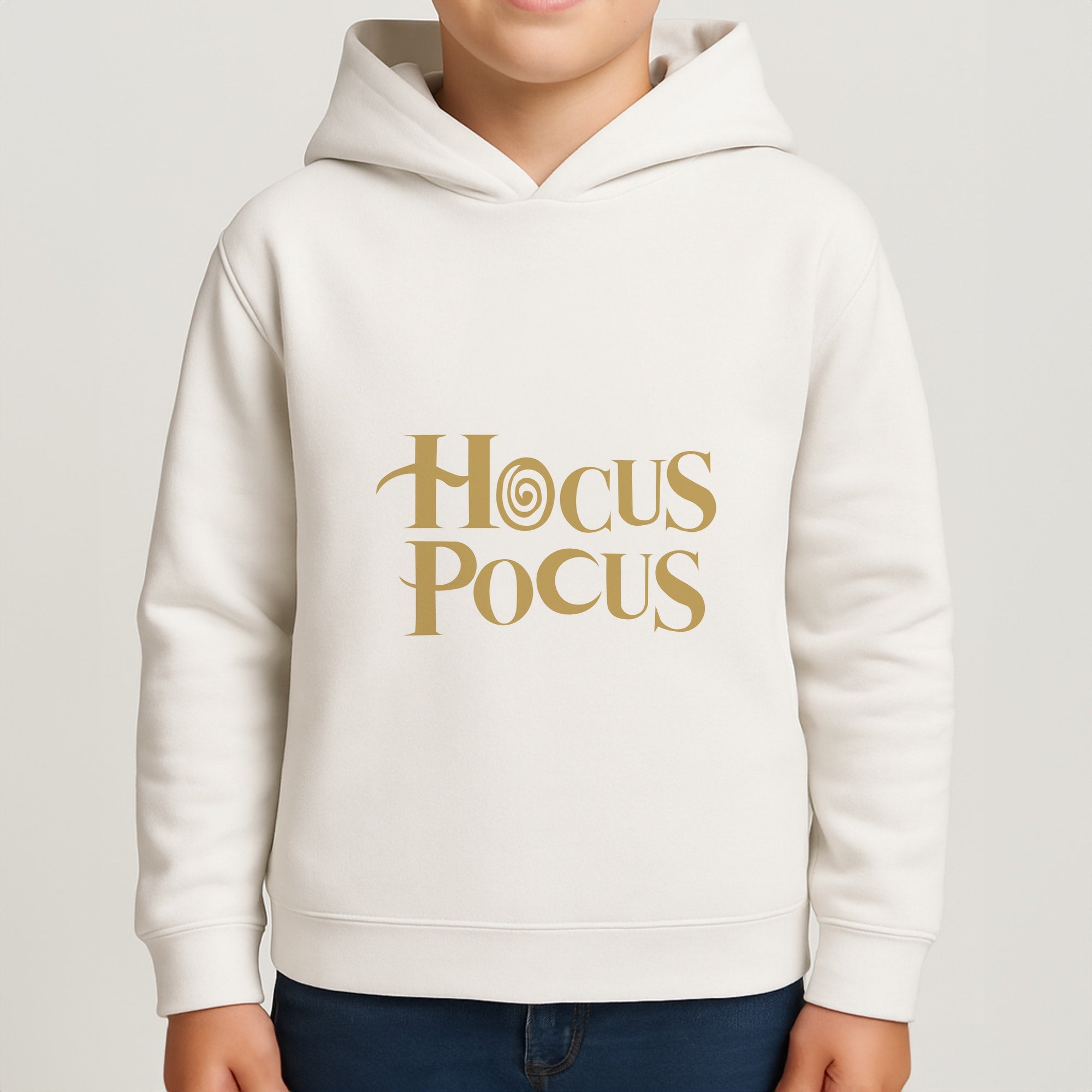 Text - Hocus Halloween Boys Hoodie