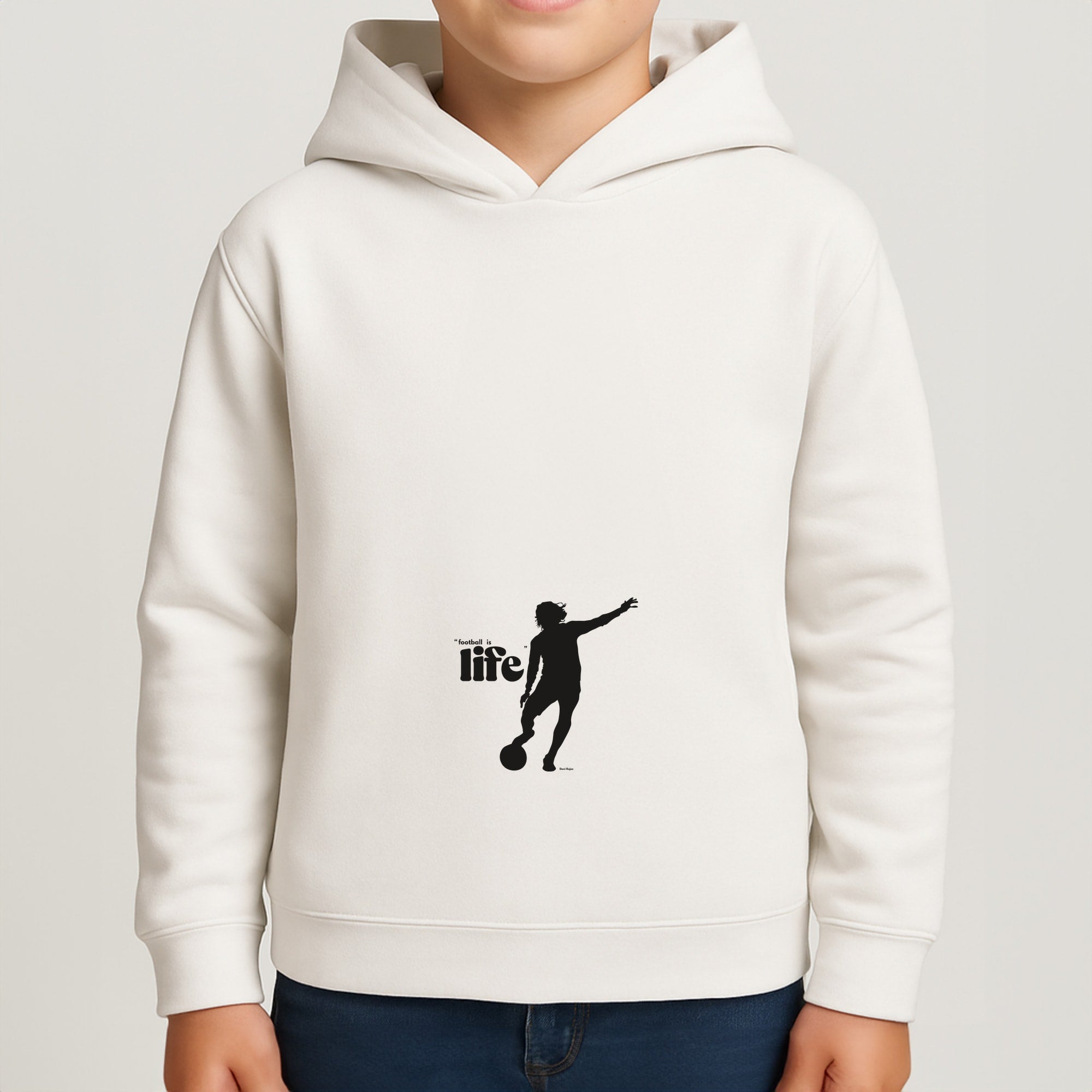 Football Is Life Boys Hoodie
