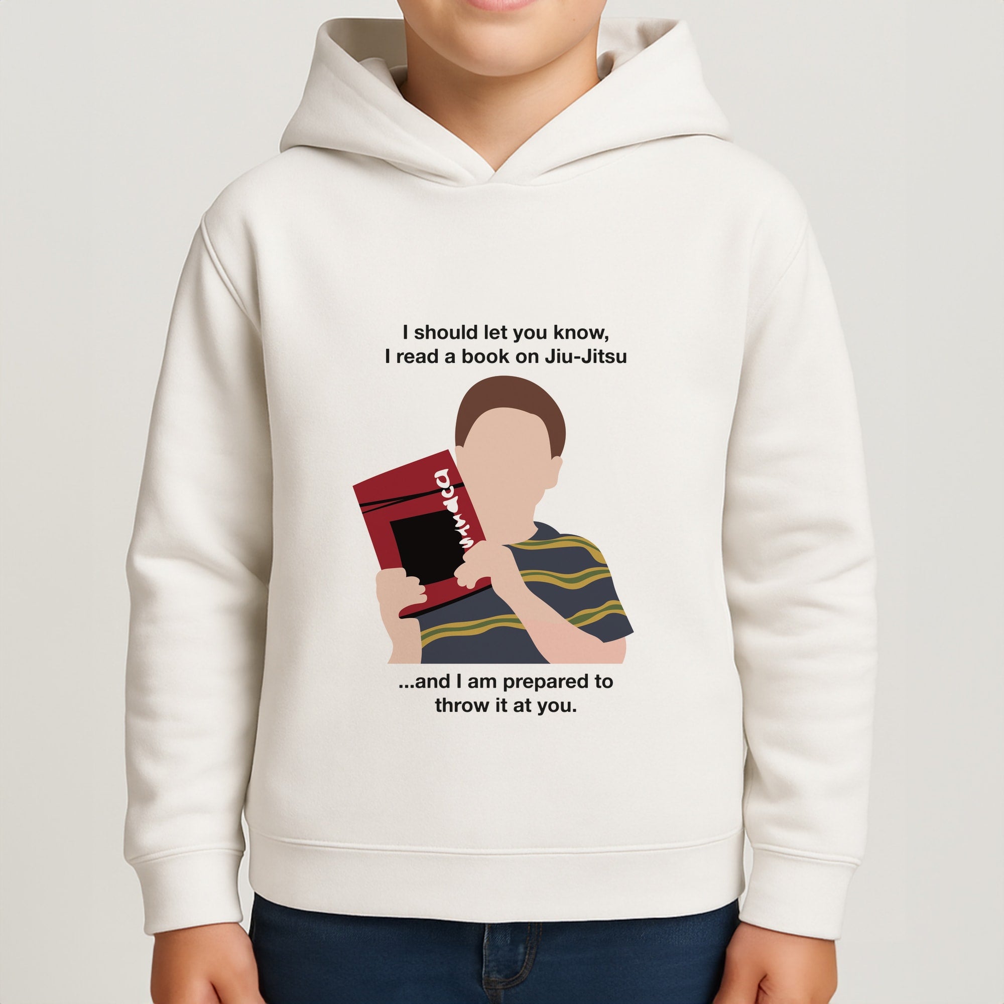 Book On Jiu-Jitsu - Sheldon Boys Hoodie