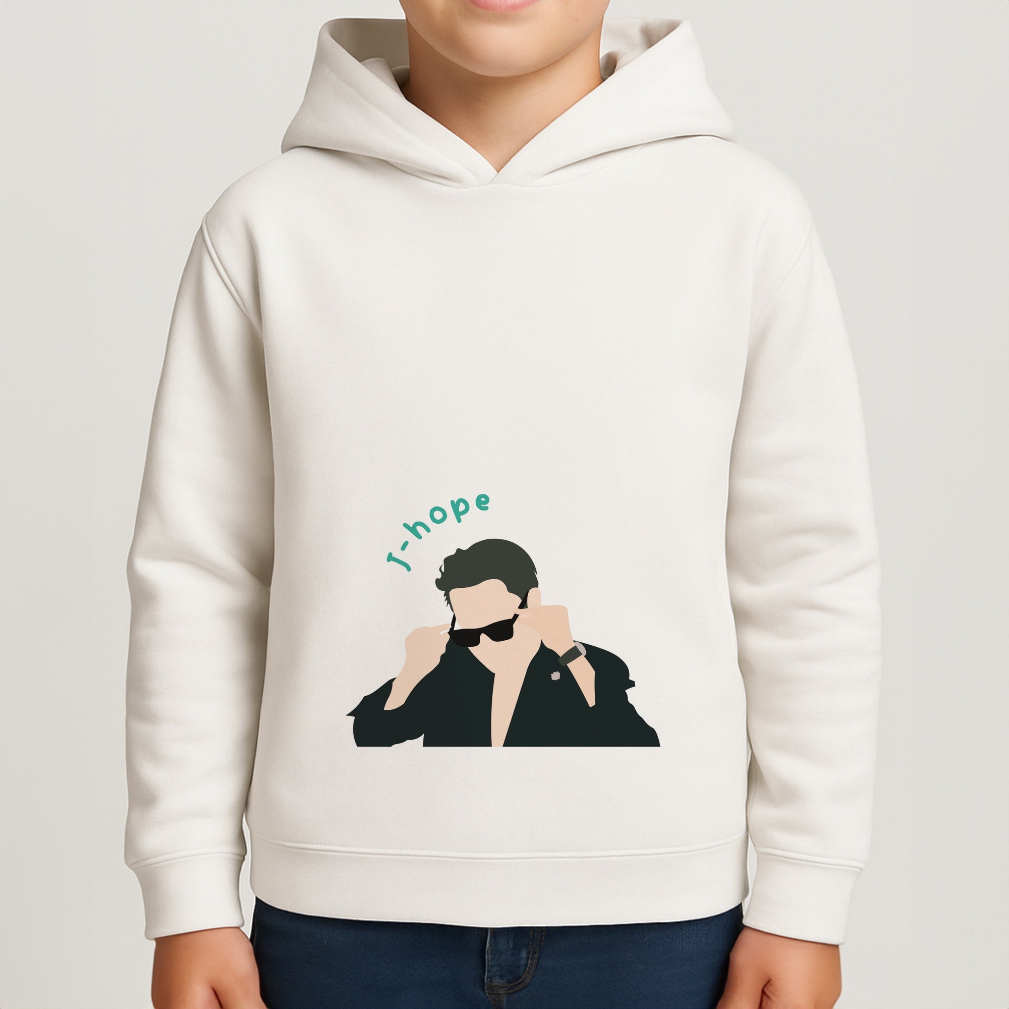 J-Hope Glasses - K Pop Boys Hoodie
