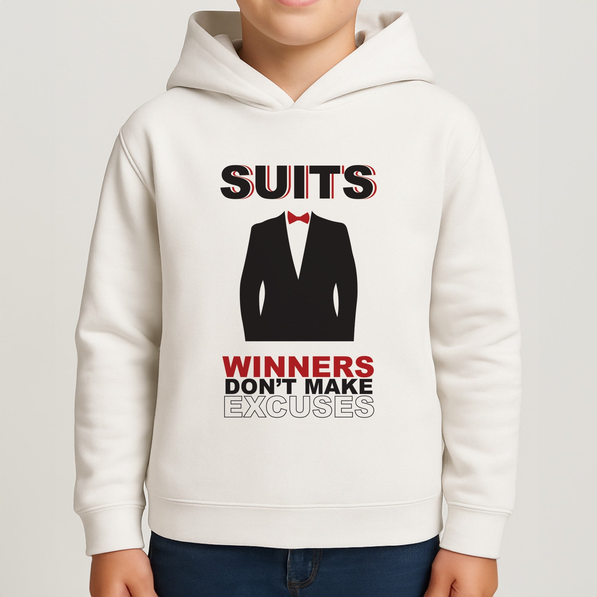 Winners Don't Make Excuses Boys Hoodie