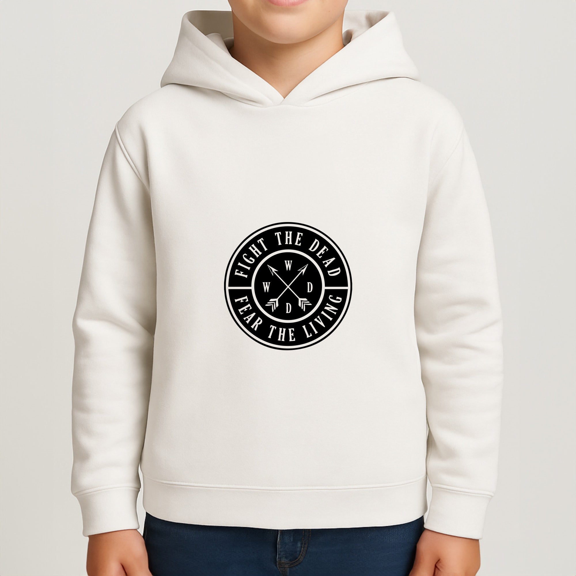 Fight The Dead, Fear The Living - TWD Boys Hoodie