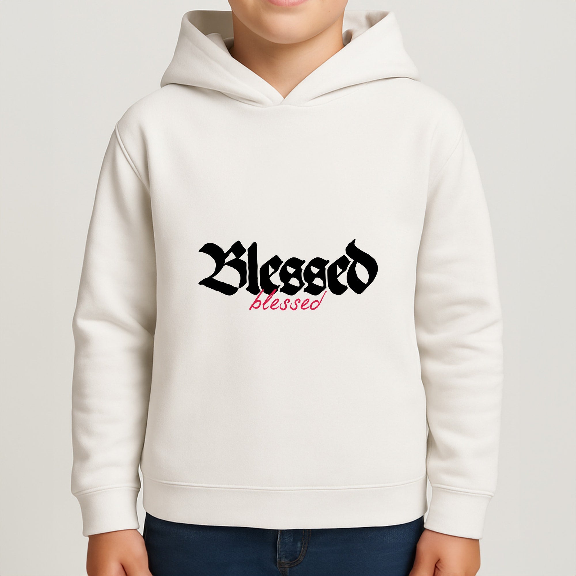 Glitter Blessed Boys Hoodie