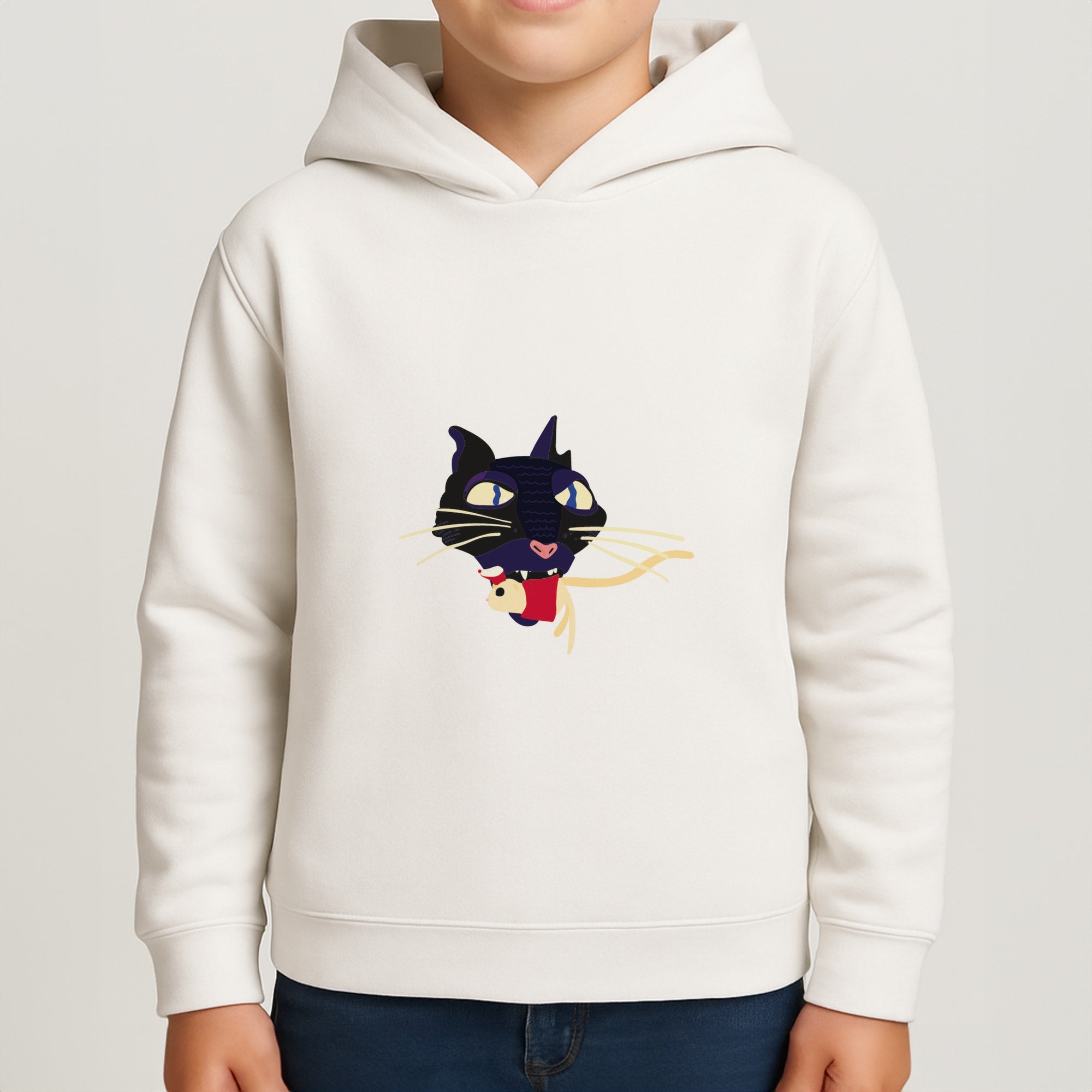 Mouse Eating Boys Hoodie