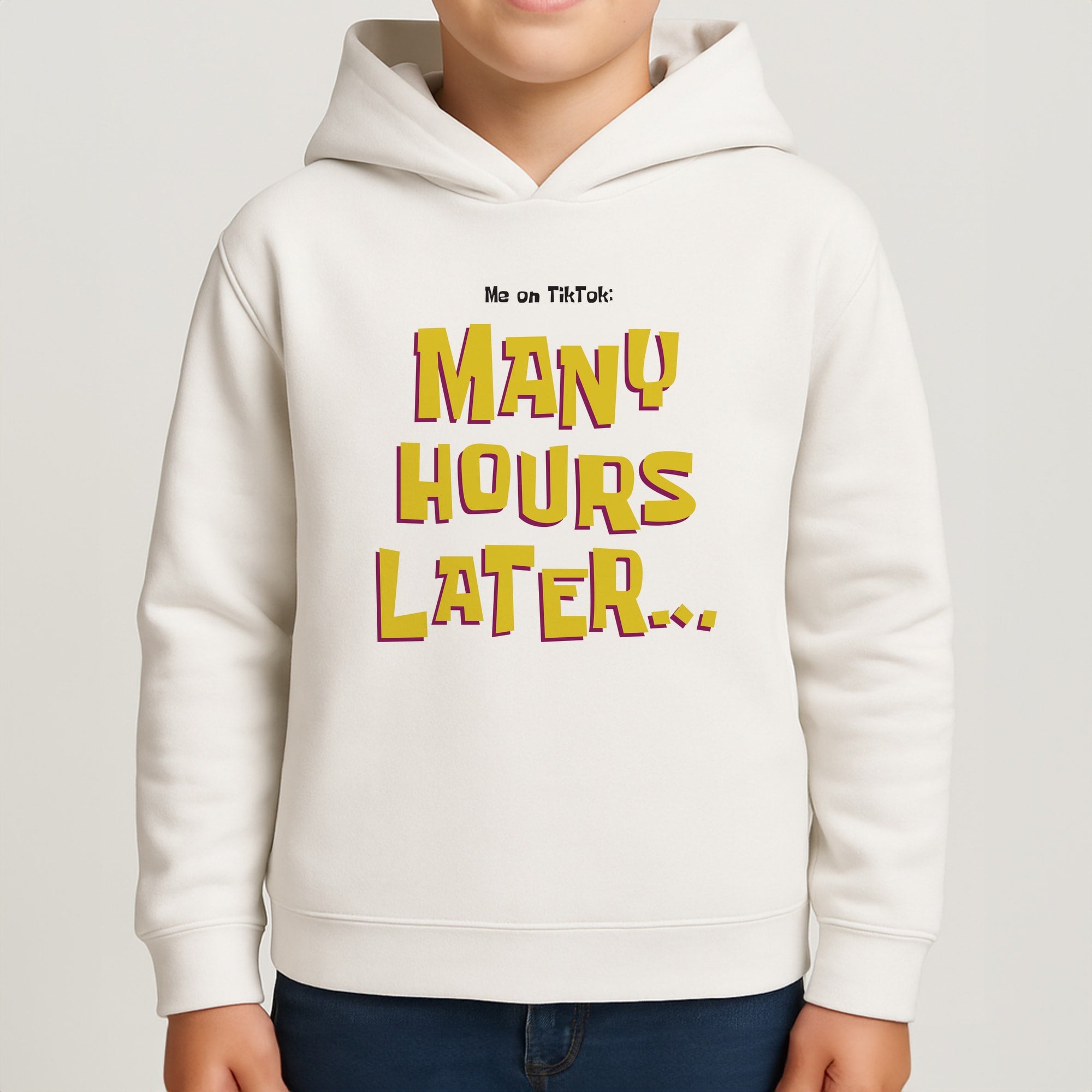 Many Hours Later Kids Hoodie