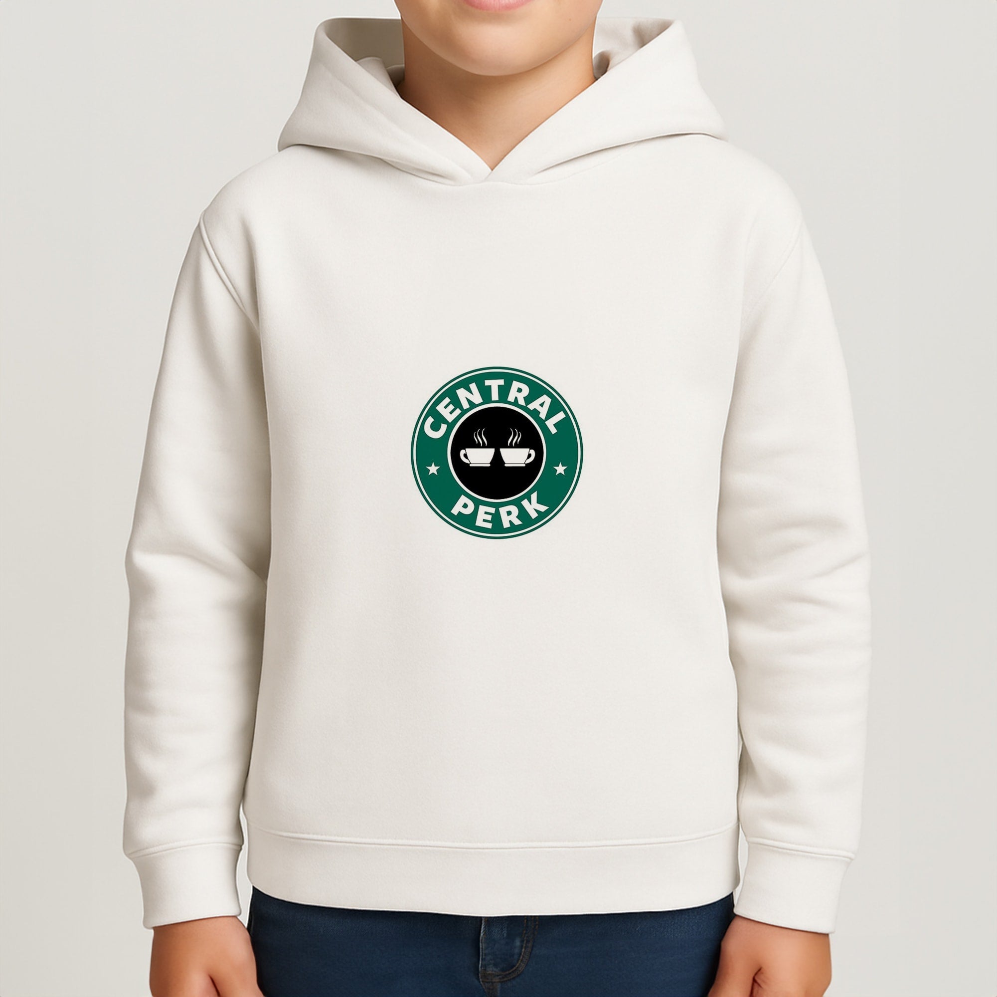 Central Perk - Coffee Logo Boys Hoodie