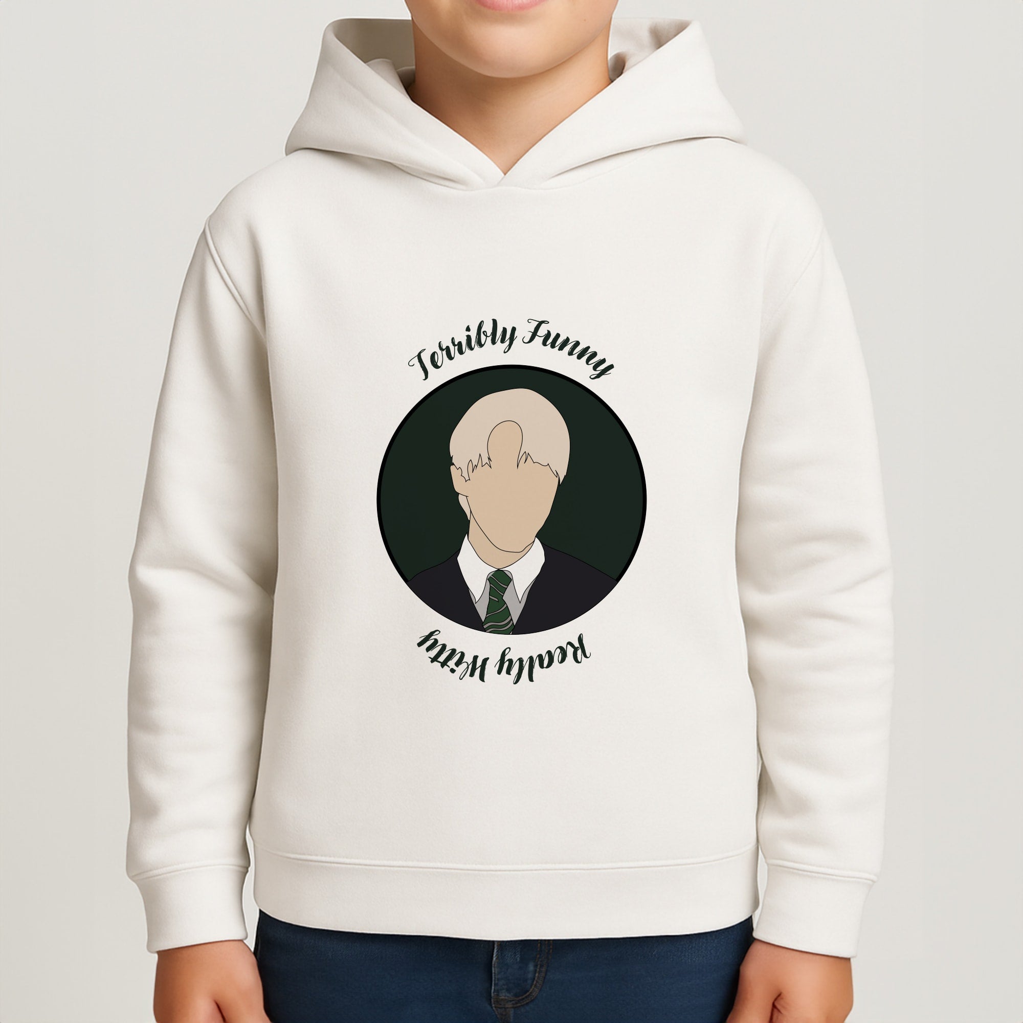 Terribly Funny, Really Witty Draco Malfoy Boys Hoodie