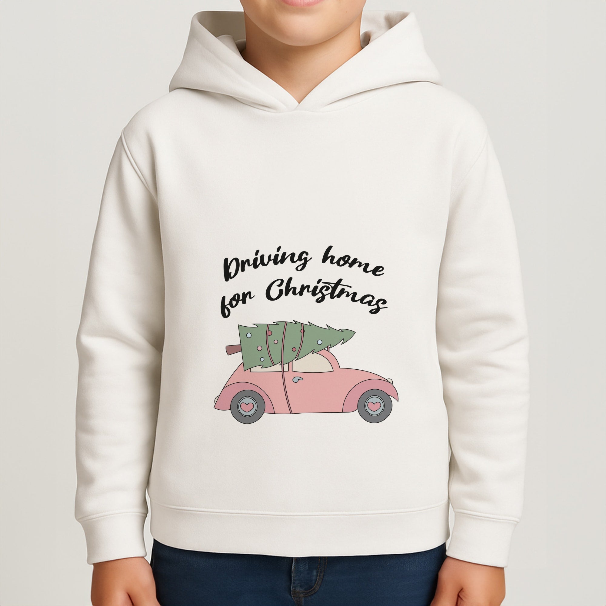 Driving Home For Christmas - Christmas Songs Boys Hoodie