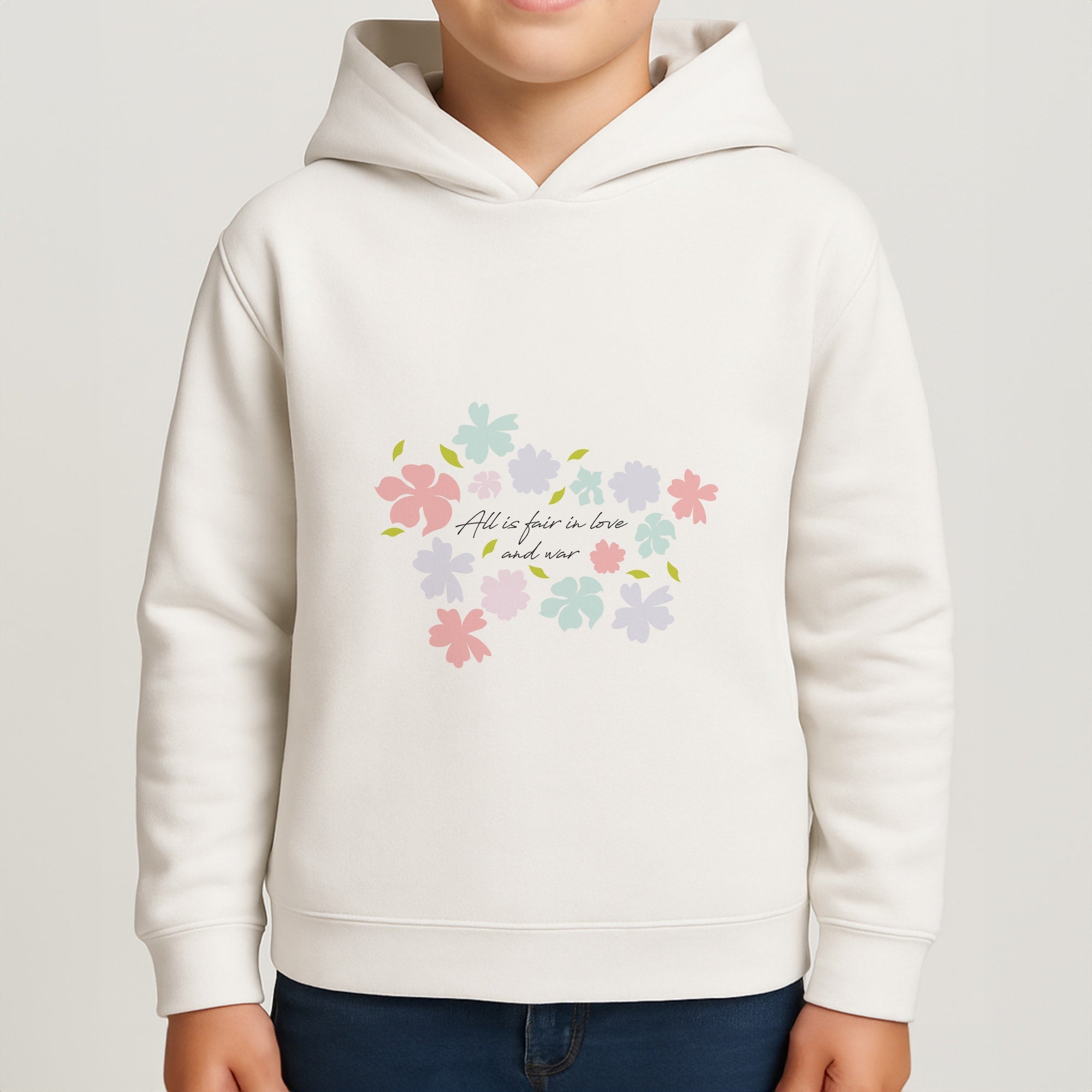 All Is Fair In Love And War Boys Hoodie