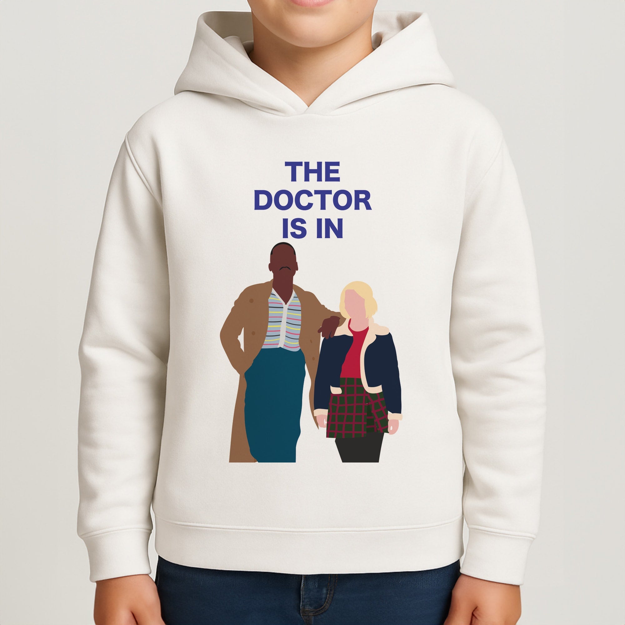 The Doctor Is In - Doctor Who Boys Hoodie