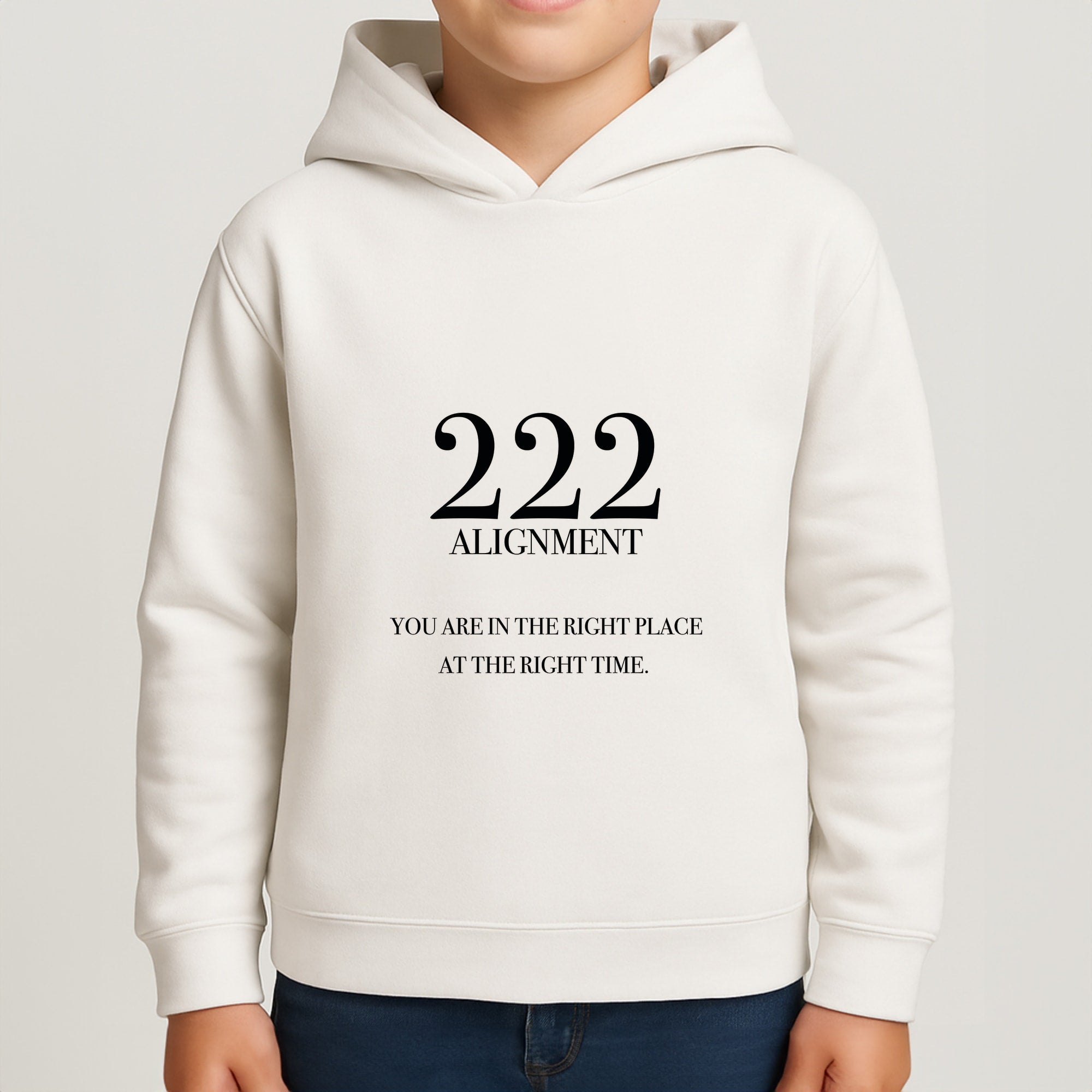 222 - Angel Numbers Boys Hoodie