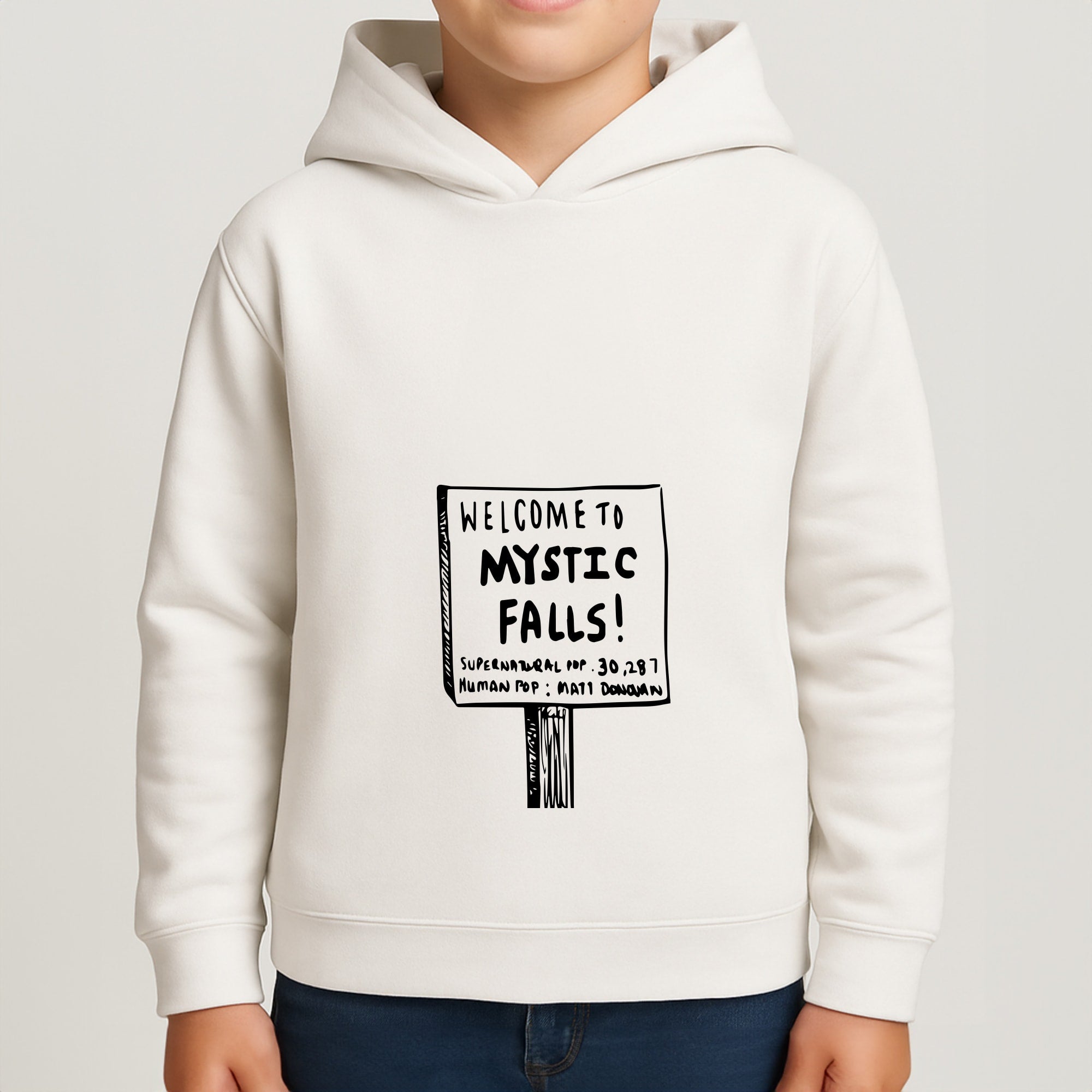 Welcome to Mystic Falls - VD Boys Hoodie
