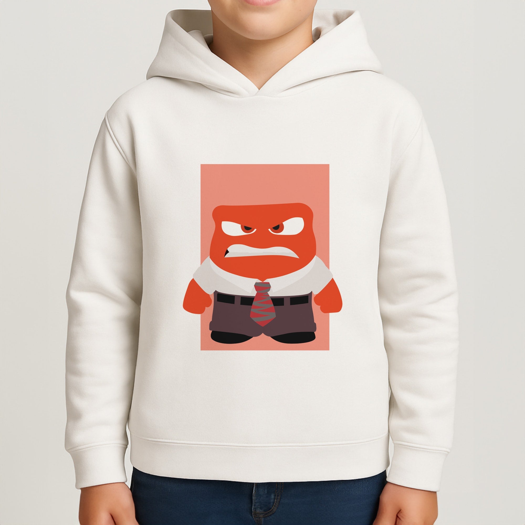 Anger - Inside Out Boys Hoodie