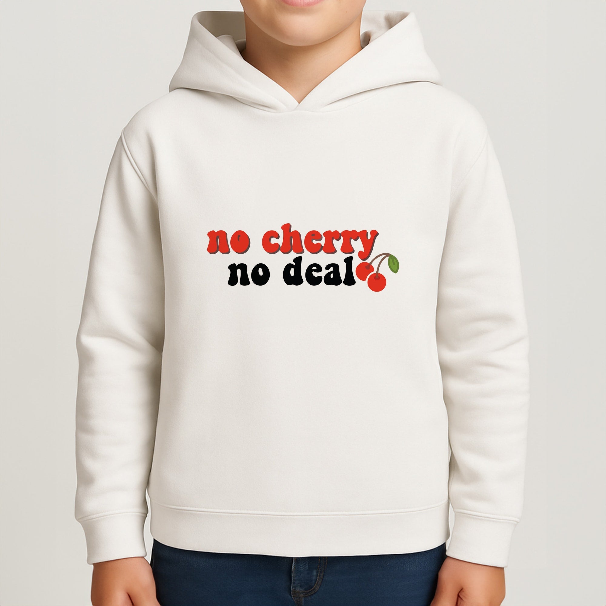 No Cherry No Deal Kids Hoodie