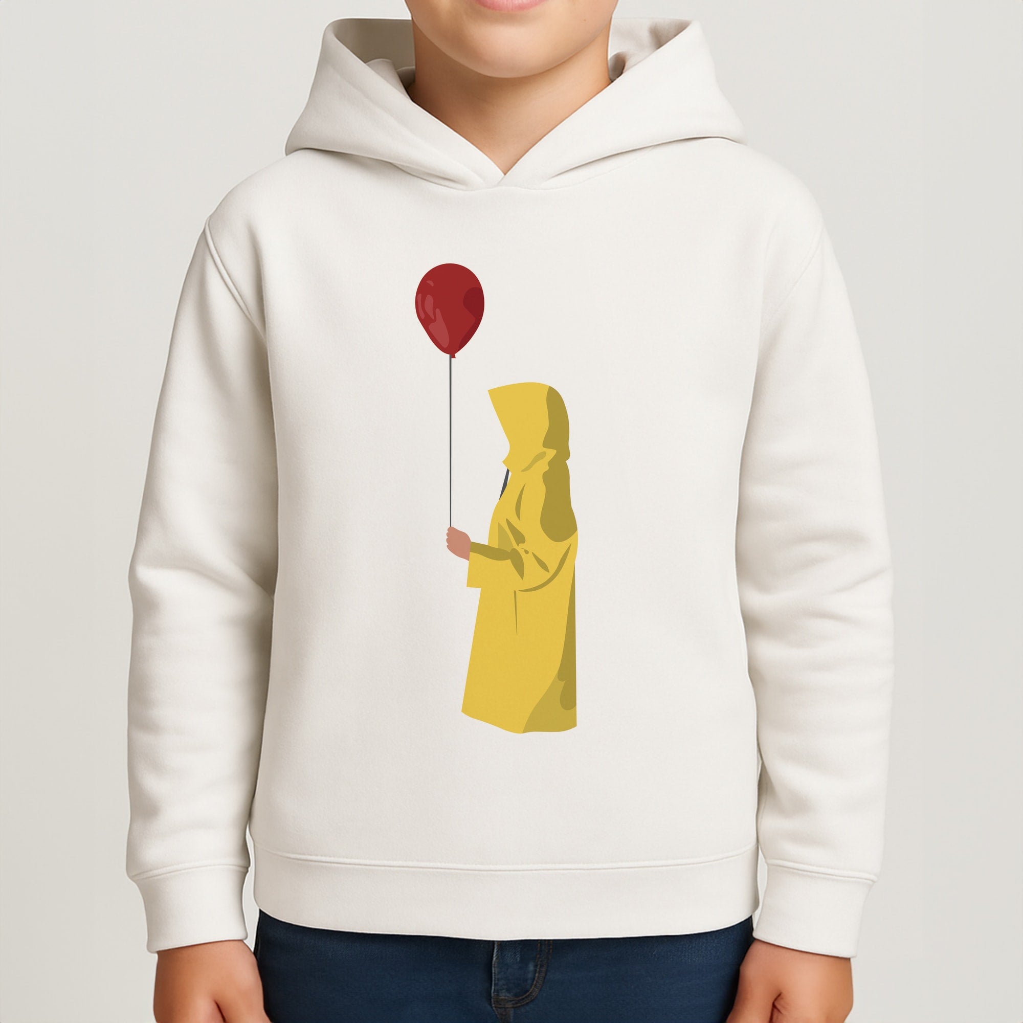 Holding Balloon - Clown Boys Hoodie