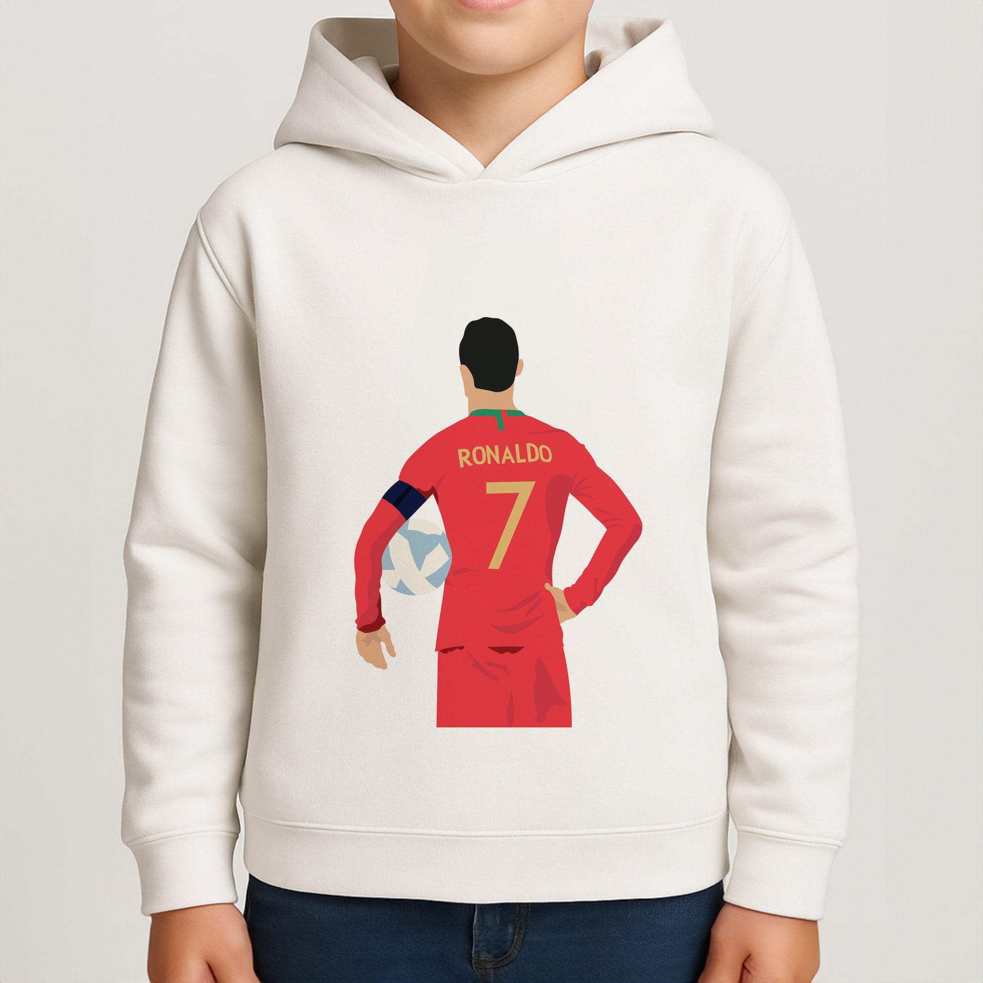 Ronaldo - Football Boys Hoodie