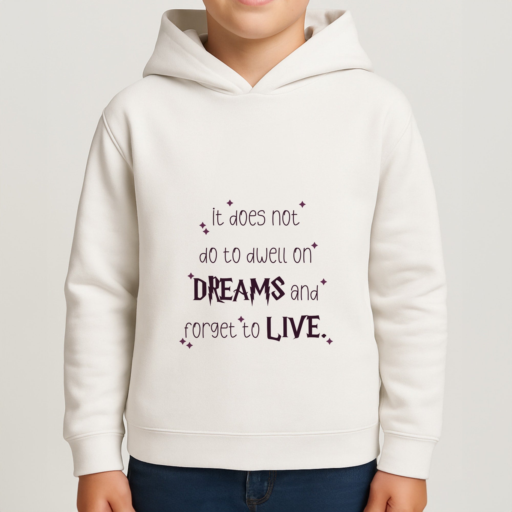 It Does Not To Dwell Boys Hoodie