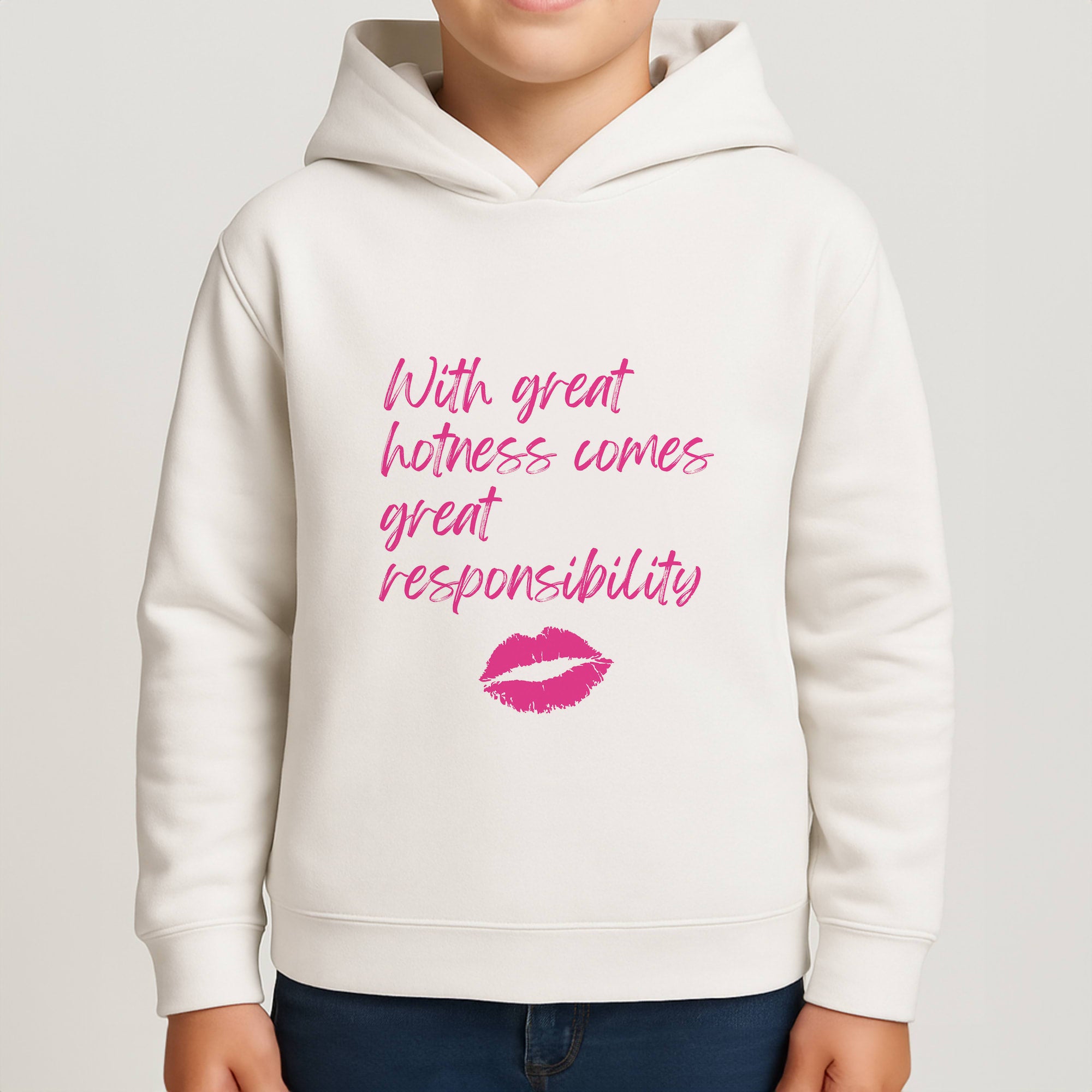 With Great Hotness Boys Hoodie