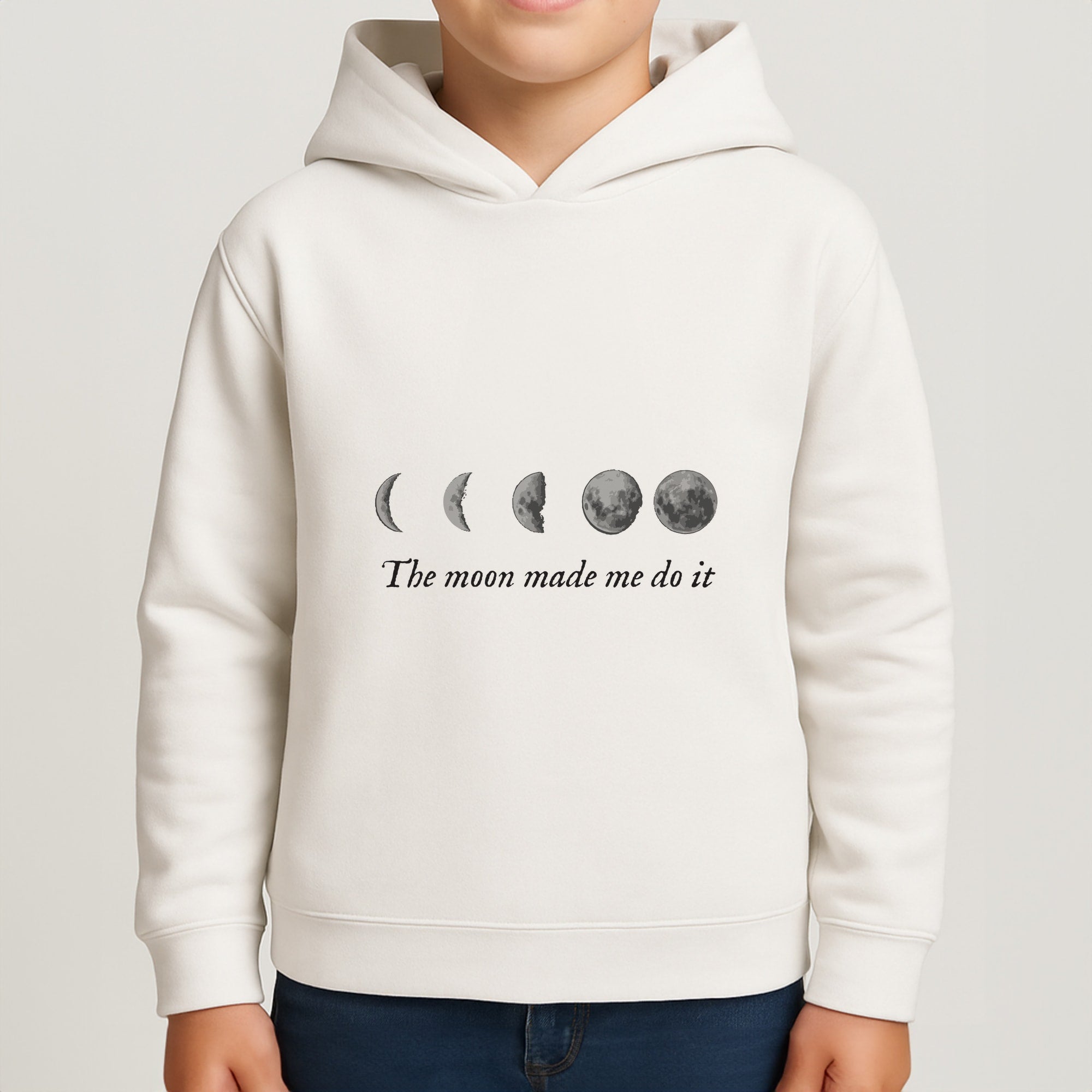 The Moon Made Me Do It Boys Hoodie