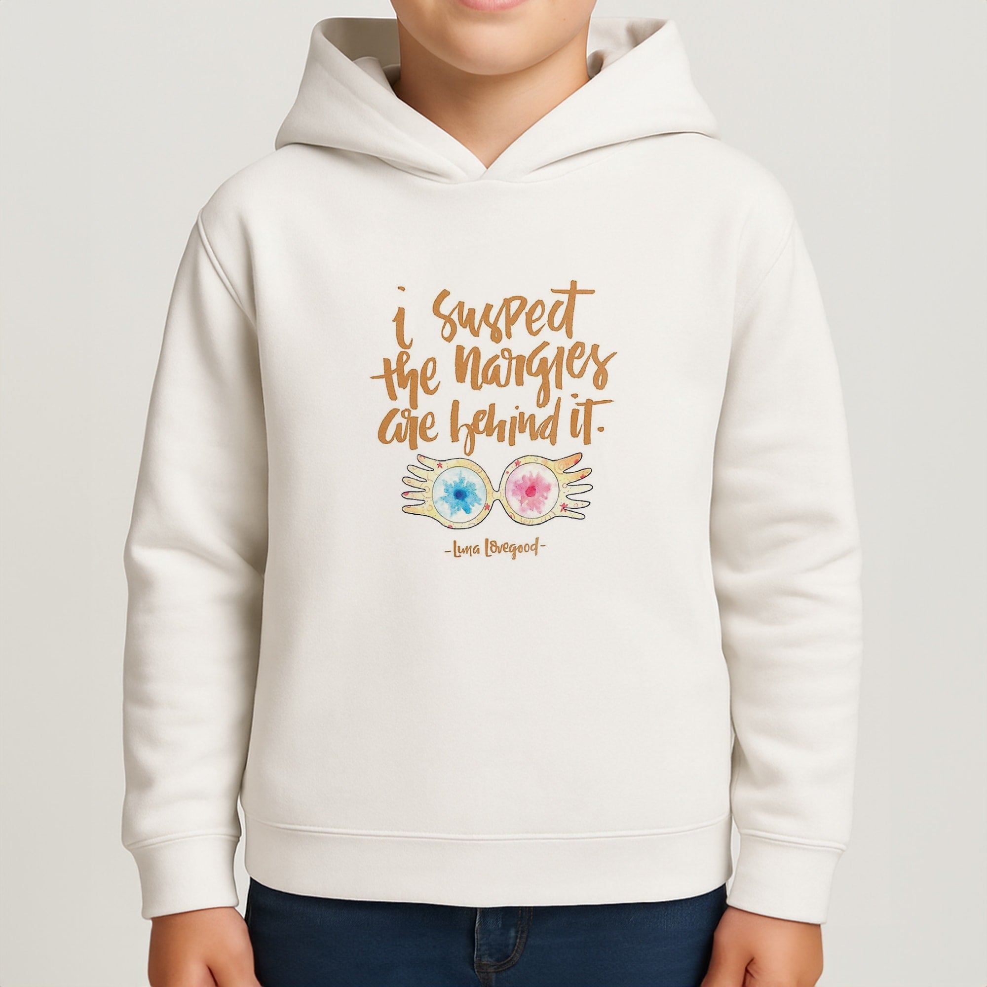 I Suspect The Nargles Are Behind It Kids Hoodie