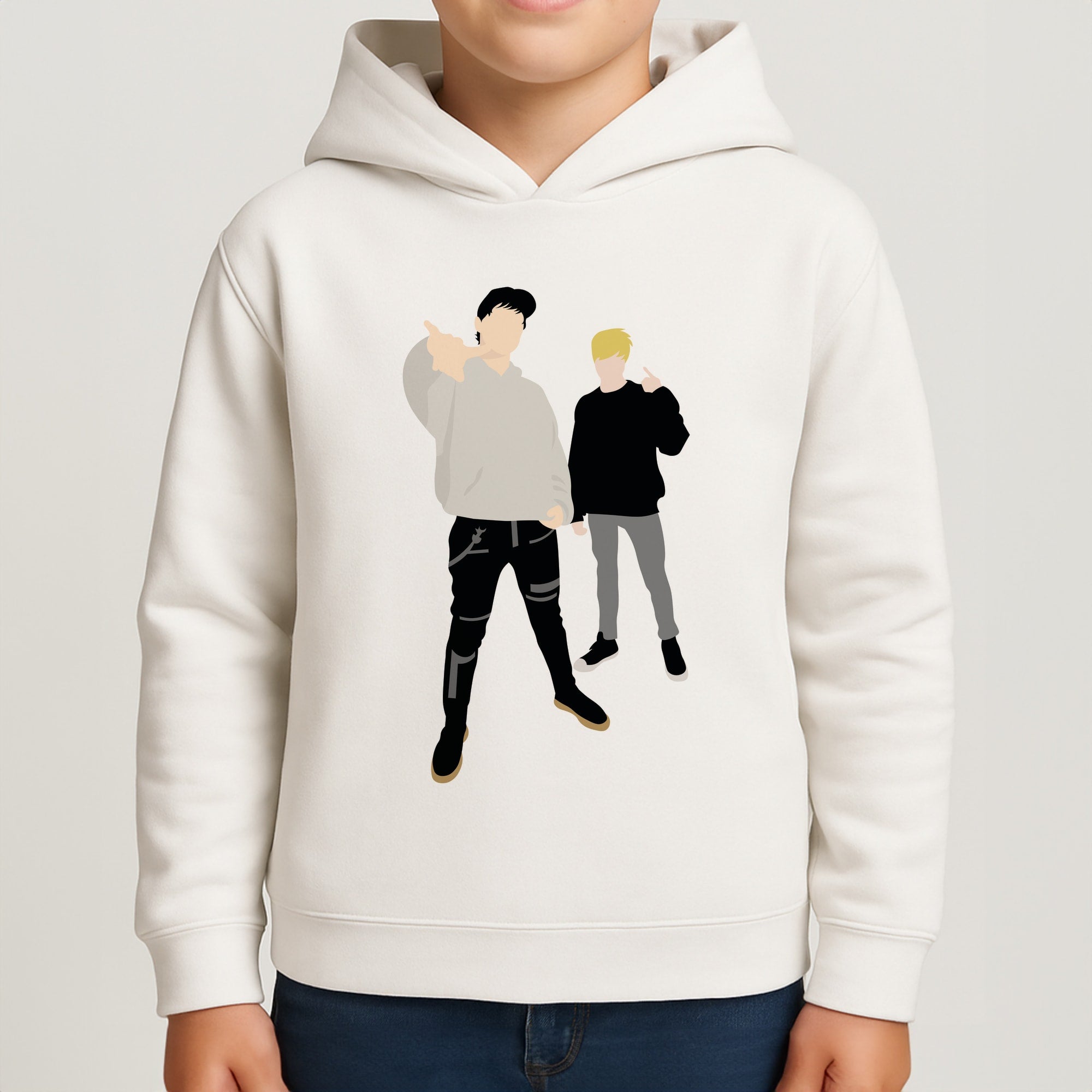 Standing - S & C Boys Hoodie