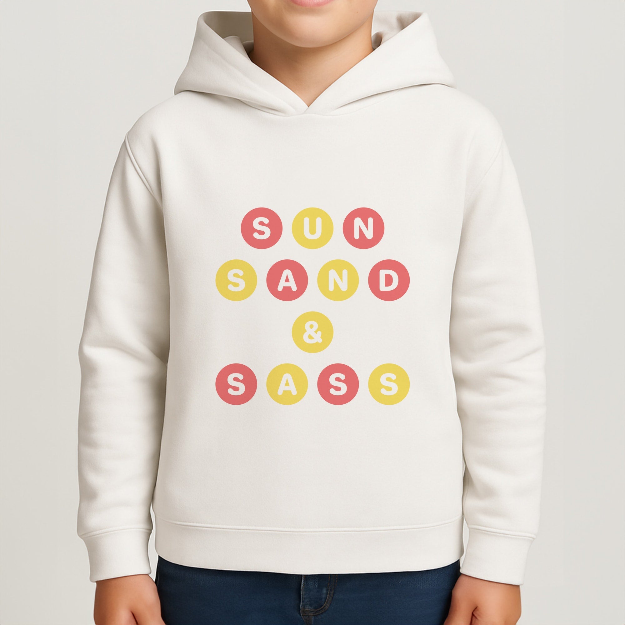 Sun, Sand And Sass Boys Hoodie