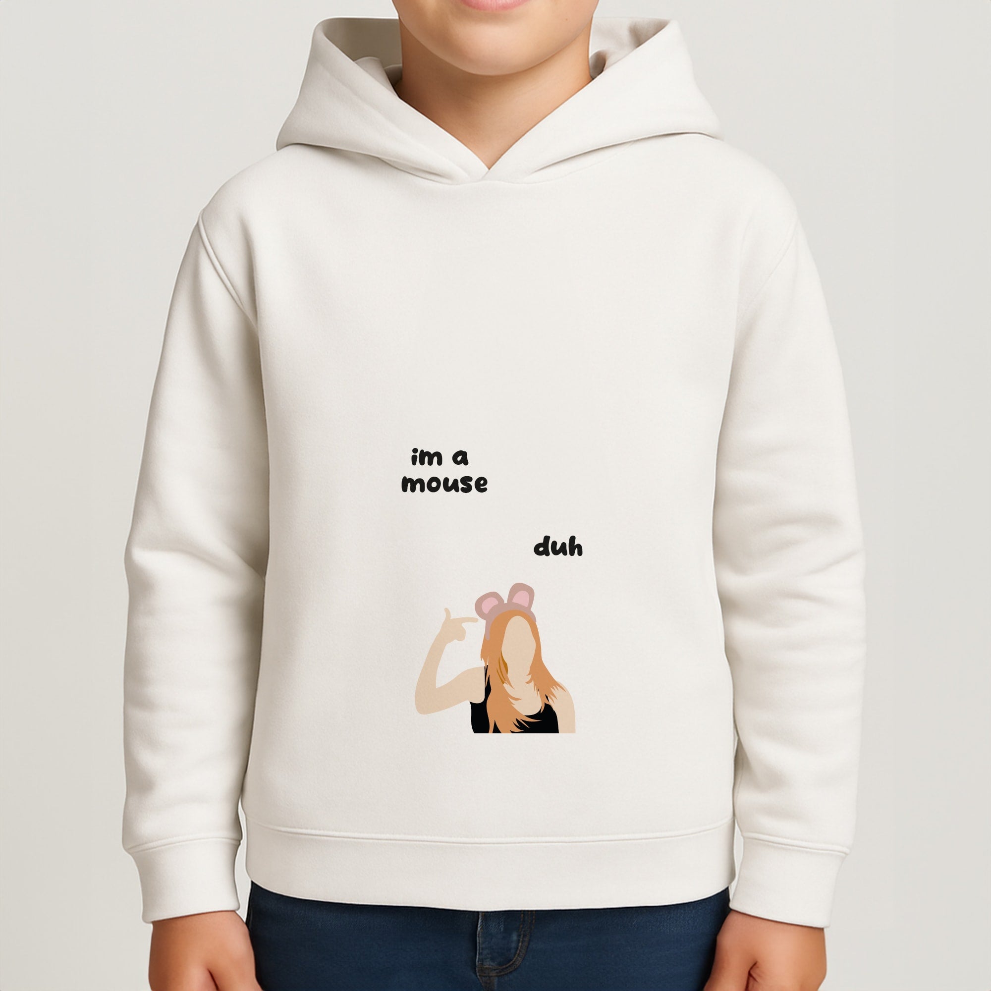 I'm a mouse Halloween - Mean Girls Boys Hoodie