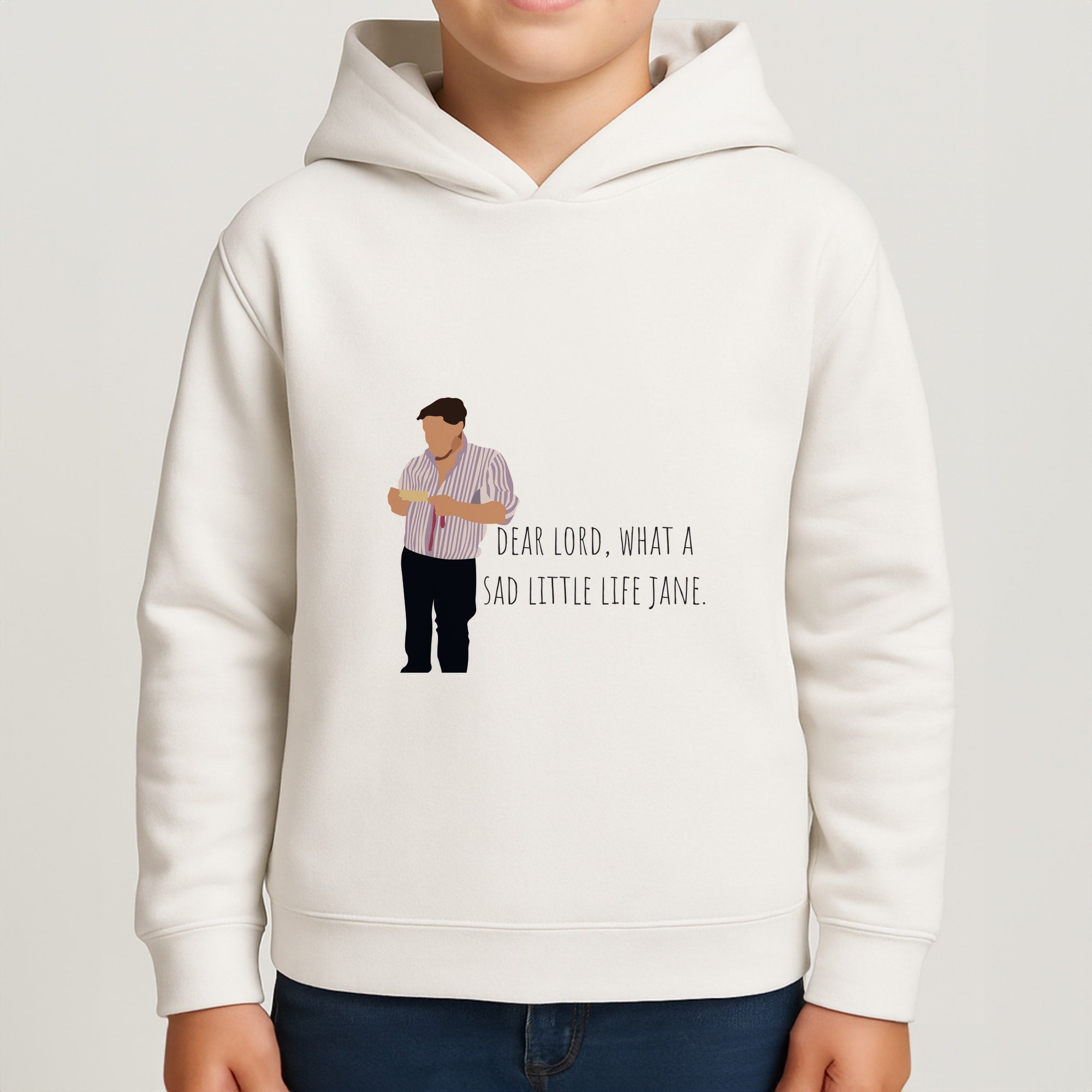 Sad Little Life Jane - British Pop Culture Boys Hoodie