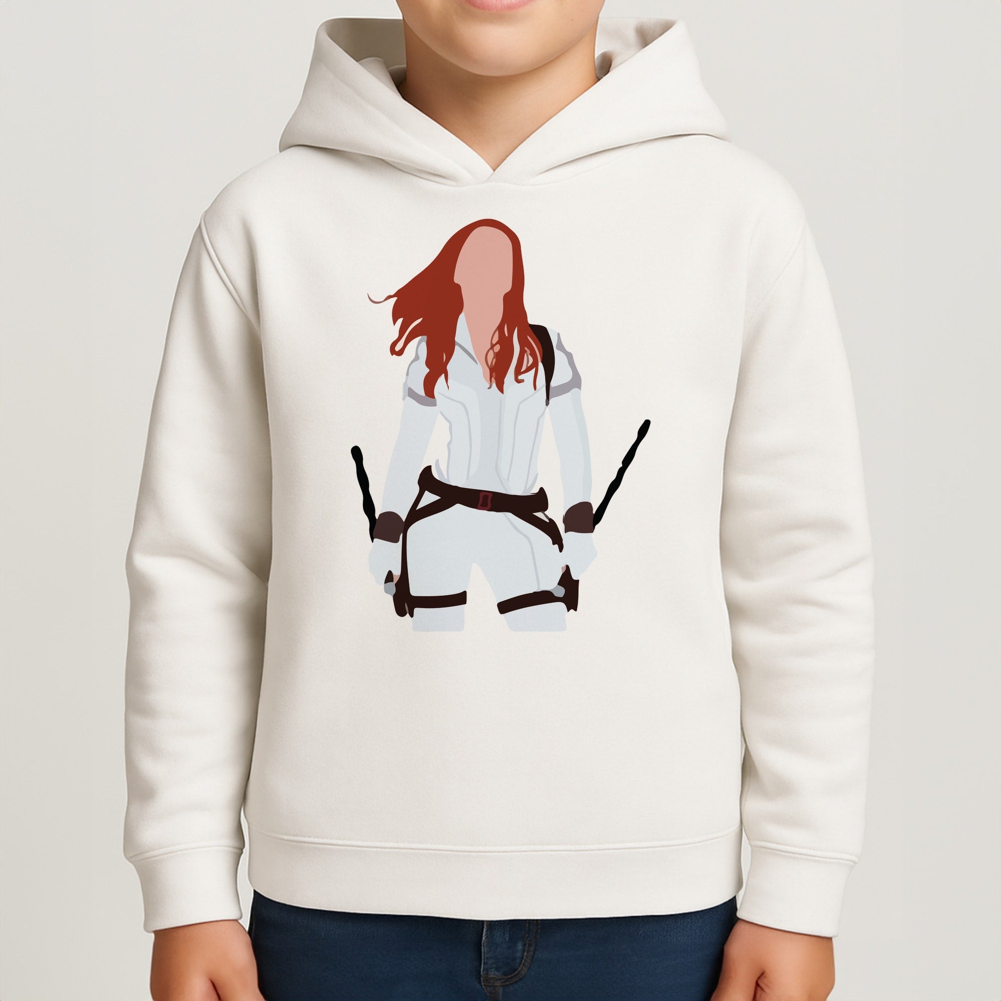 Black Widow Kids Hoodie