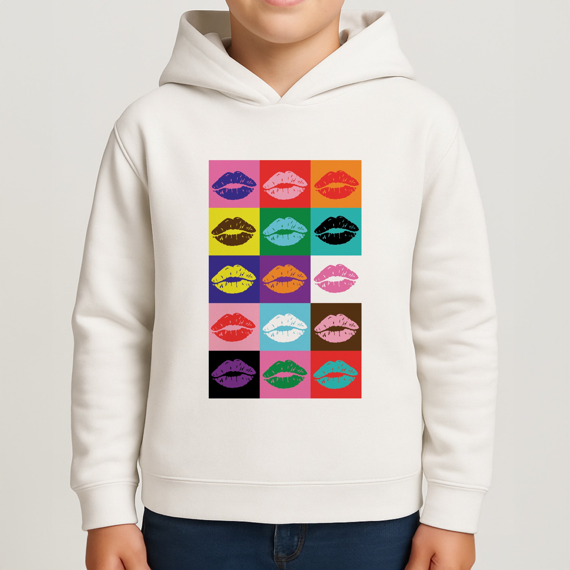 Lips Collage - Pride Boys Hoodie