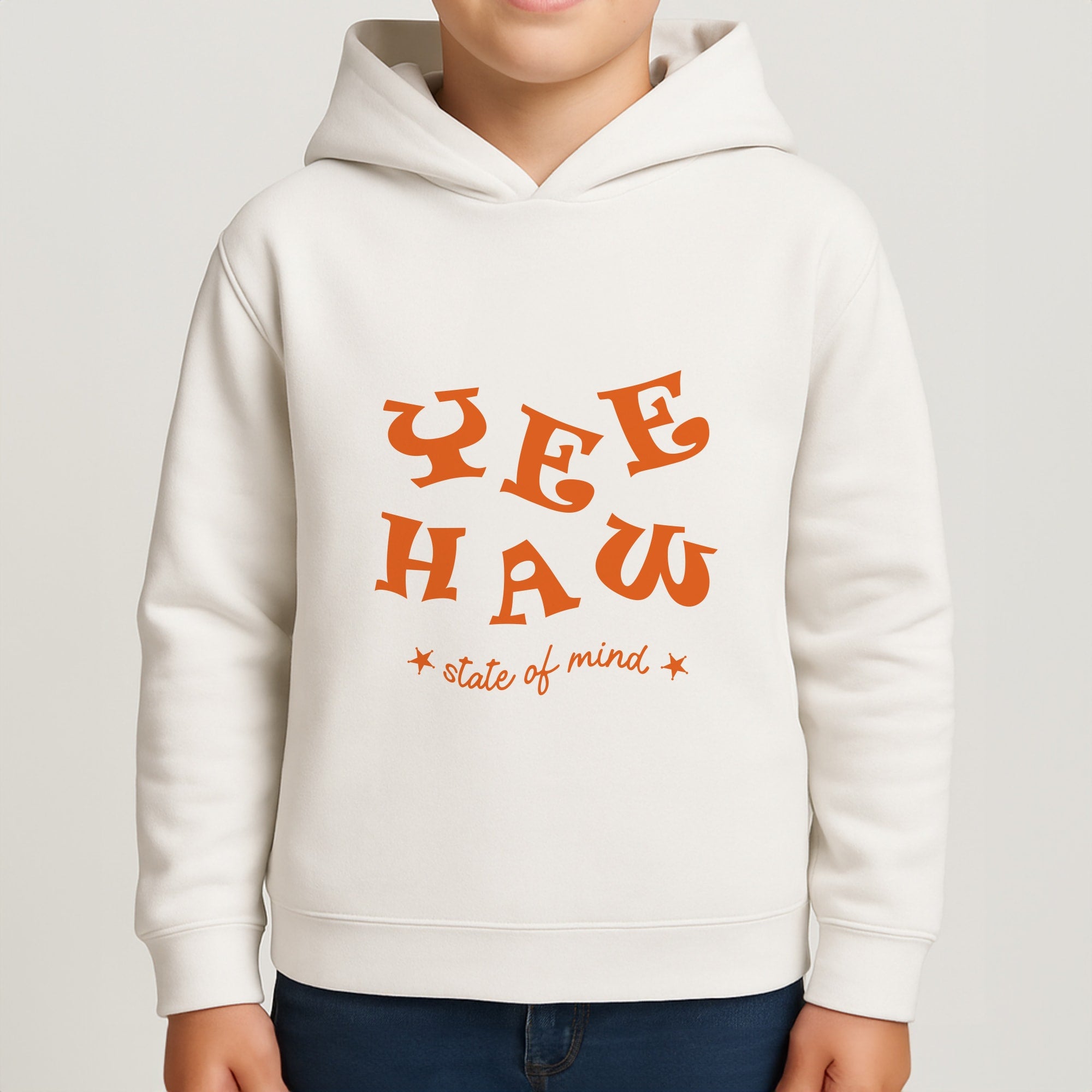 Yee-Haw State Of Mind Boys Hoodie