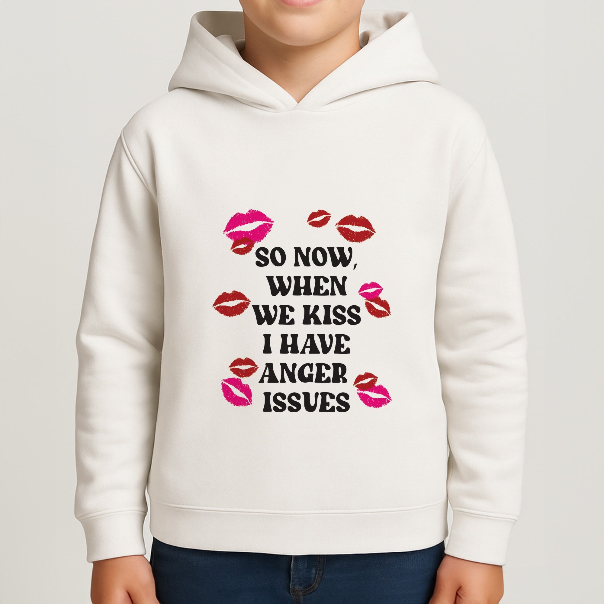 So Now When We Kiss I have Anger Issues - Chappell Boys Hoodie