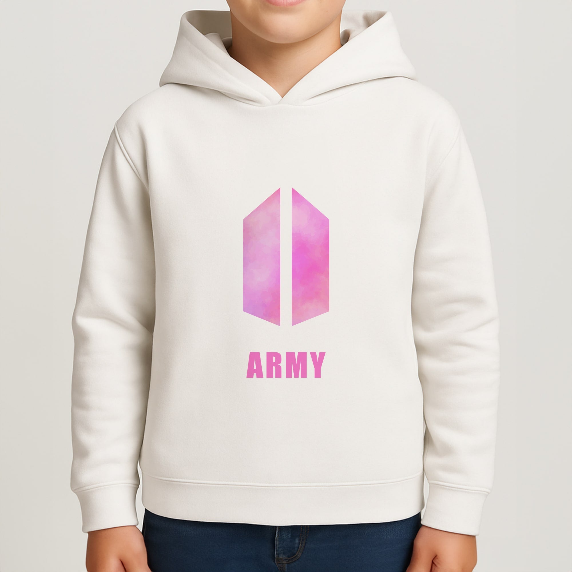 BTS Army Pink - K Pop Boys Hoodie