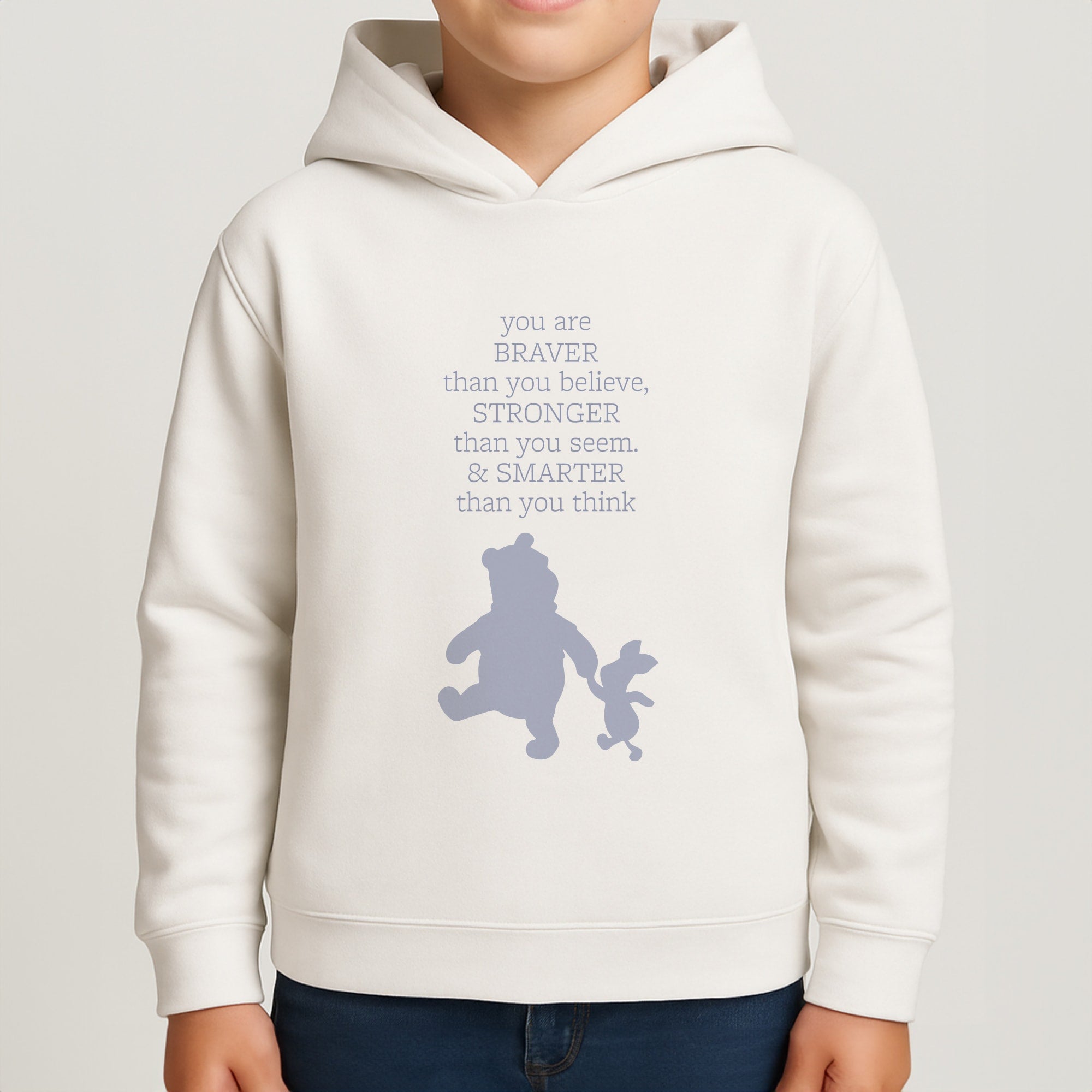 Braver, Stronger, Smarter Boys Hoodie