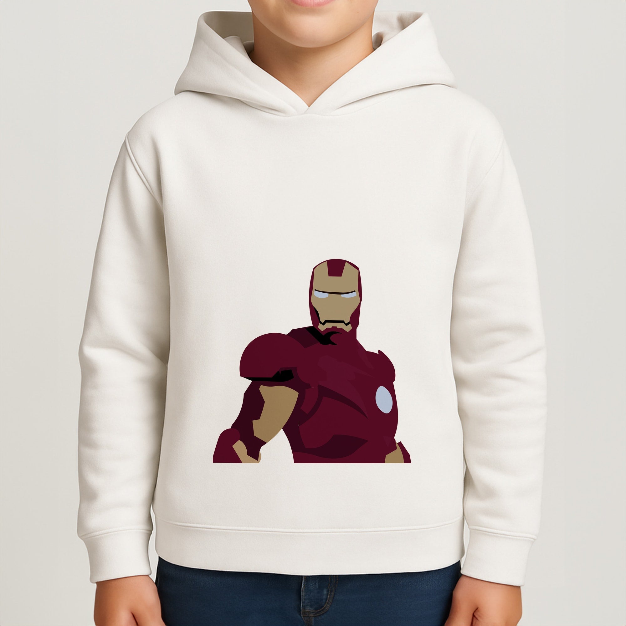 Iron man mask Boys Hoodie