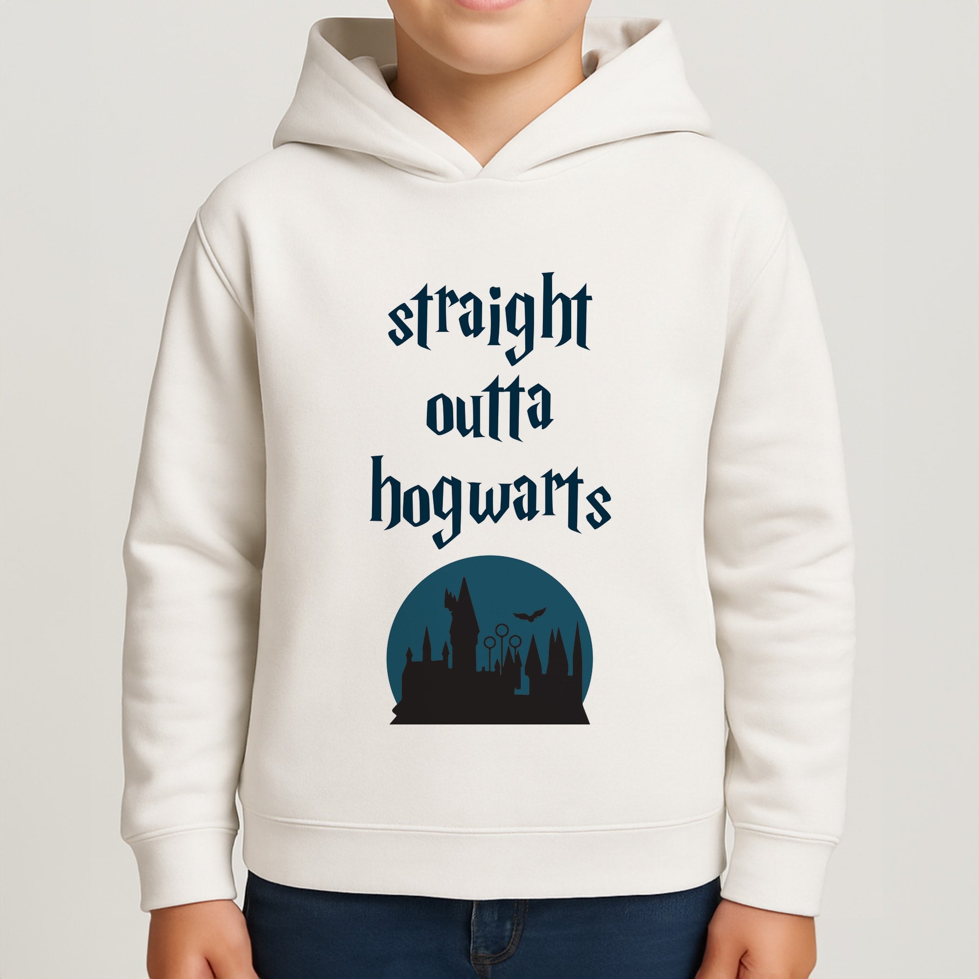 Straight Outta Hogwarts Boys Hoodie