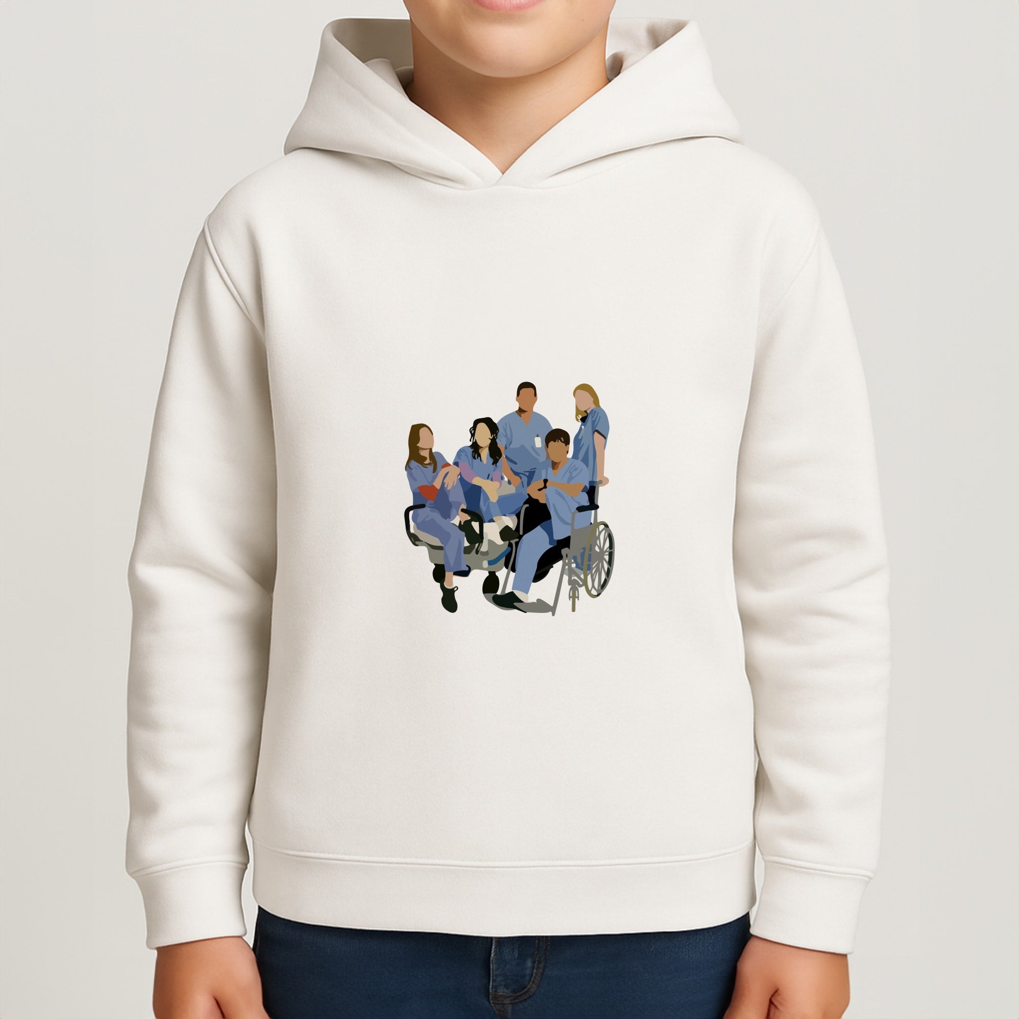 Greys Cast Boys Hoodie