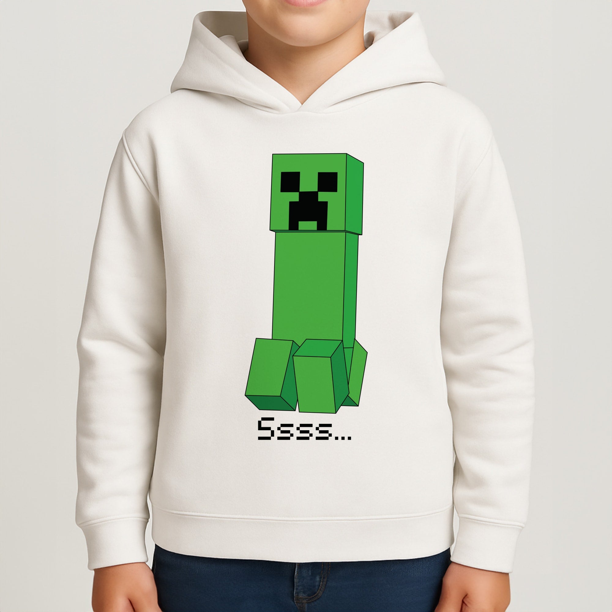 Creeper Standing Boys Hoodie