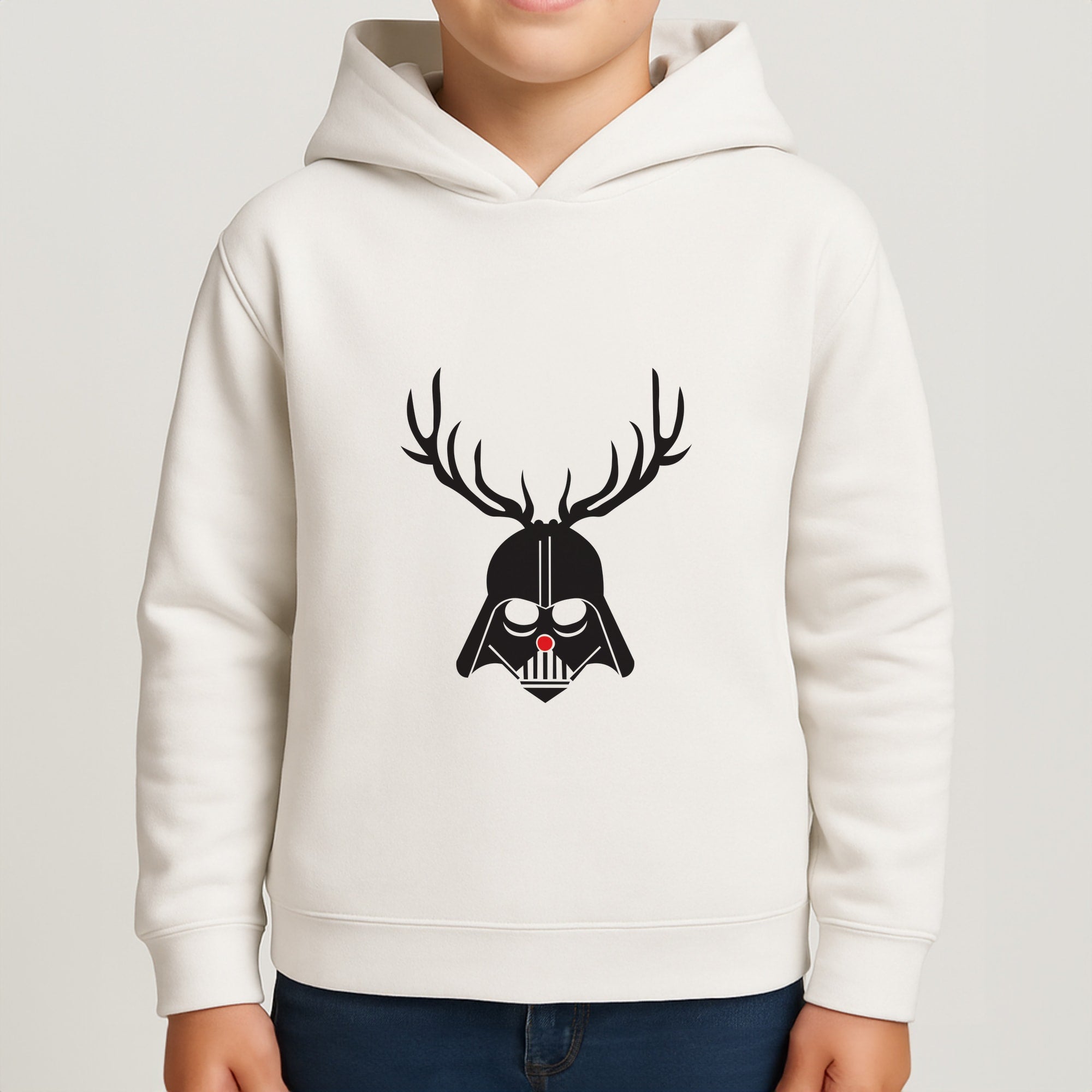 Christmas Darth Vader Boys Hoodie