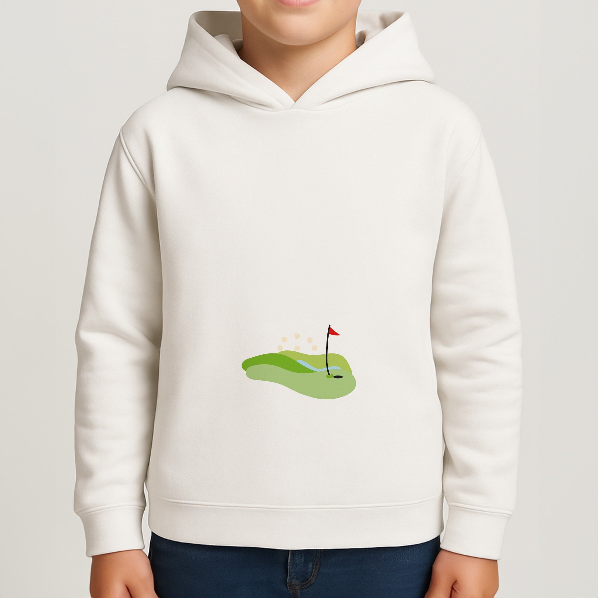 Golf course Boys Hoodie
