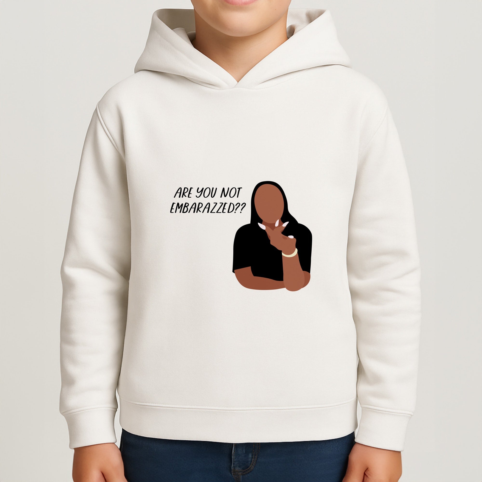 Are You Not Embarazzed? - British Pop Culture Boys Hoodie